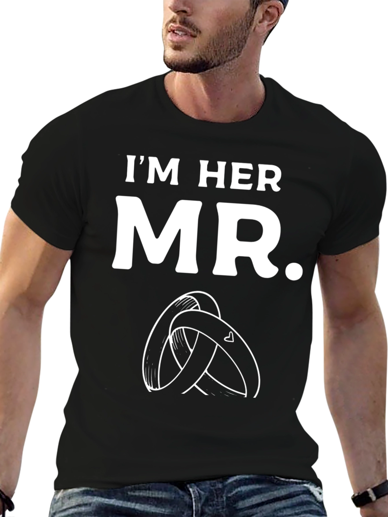 Im Her Mr. T-Shirt - Groom Wedding Tee