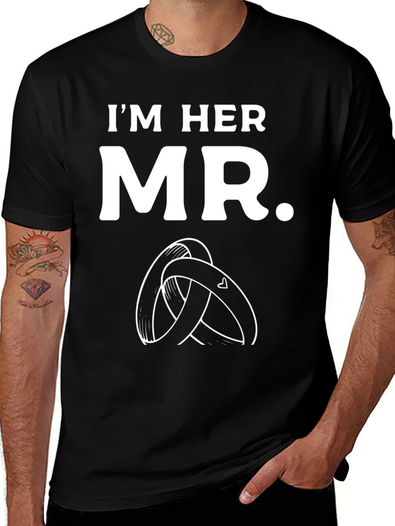 Im Her Mr. T-Shirt - Groom Wedding Tee