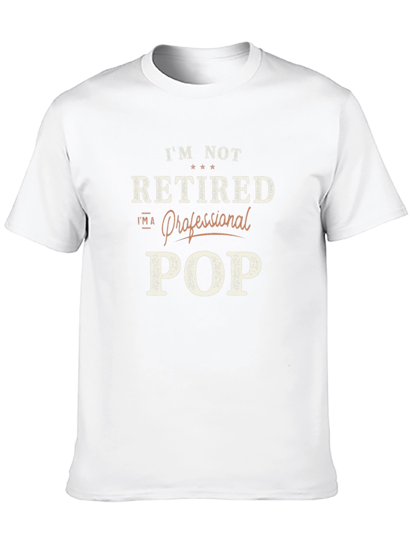 Professional Pop T-Shirt - Funny Retirement Gift