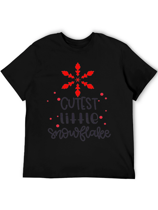 Cutest Little Snowflake Graphic Tee