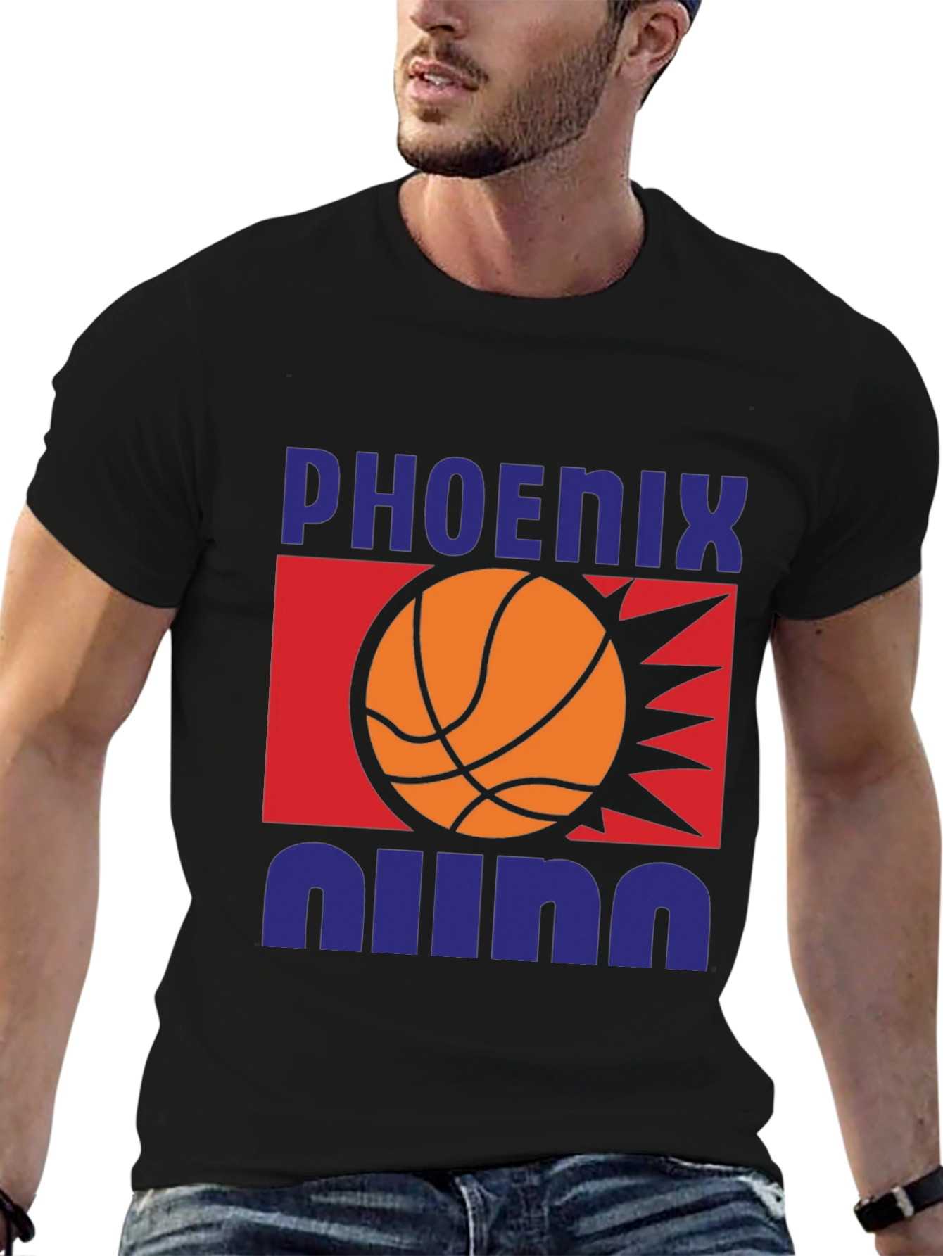 Phoenix Suns T-Shirt - Retro NBA Basketball Tee