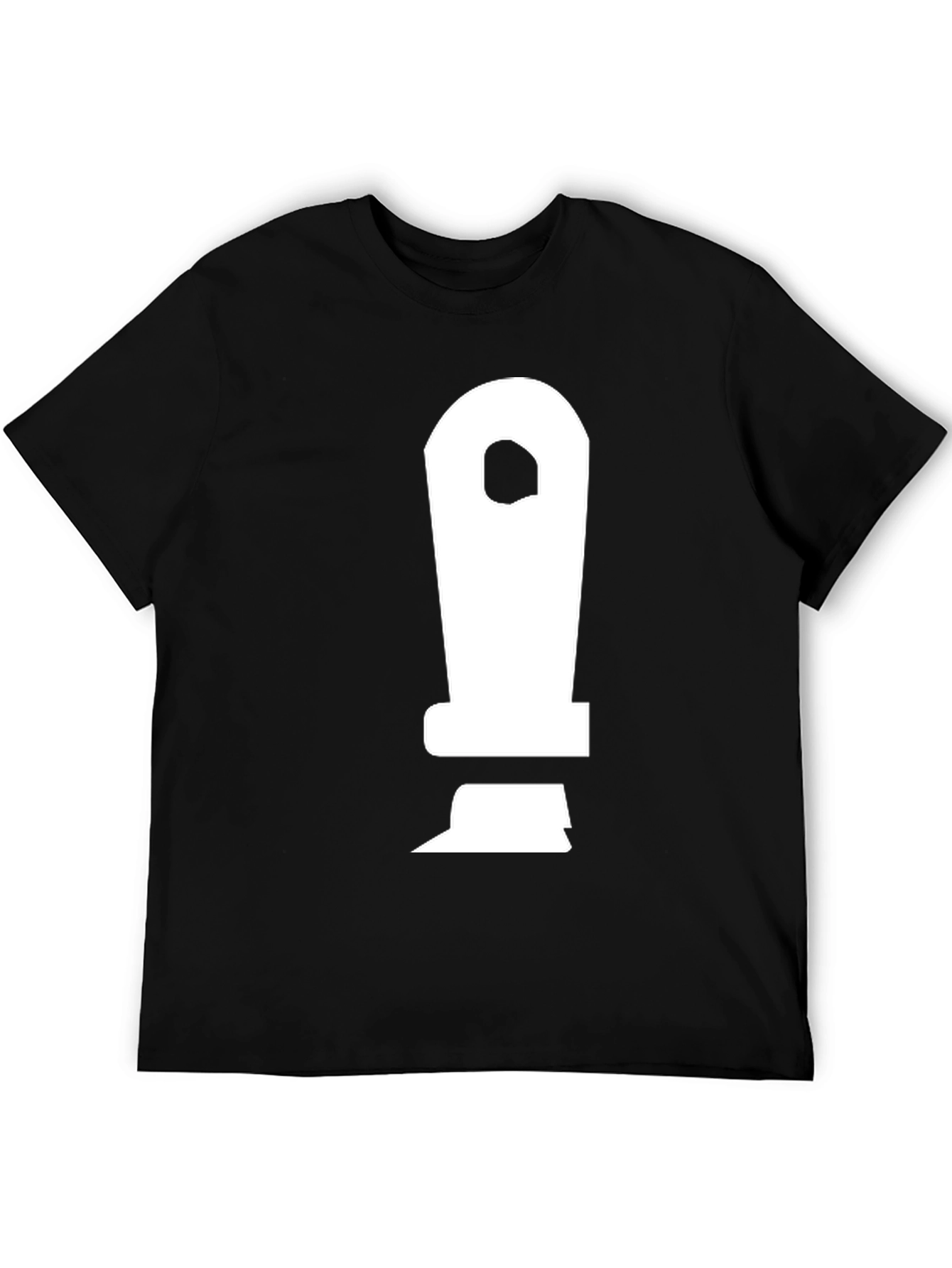 Minimalist Spatula Graphic Tee - Black