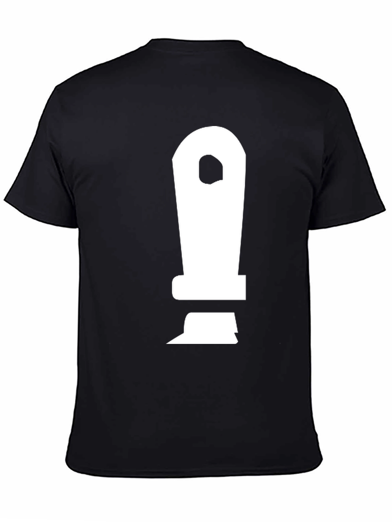 Minimalist Spatula Graphic Tee - Black