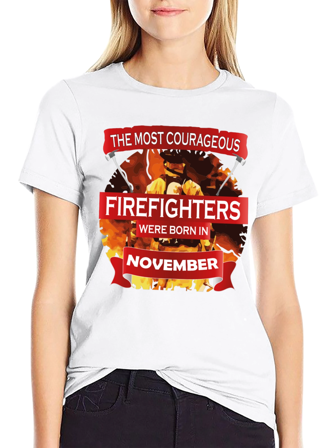 Courageous Firefighters November T-Shirt
