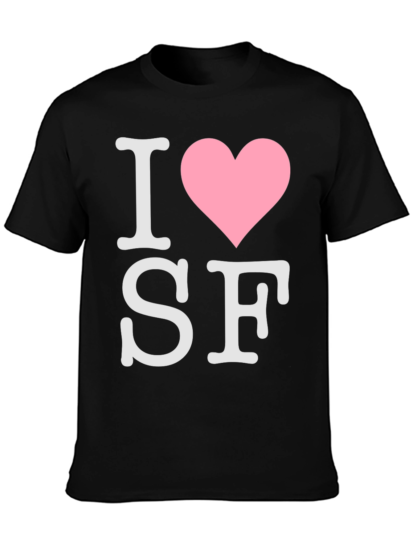 I Heart SF Black T-Shirt