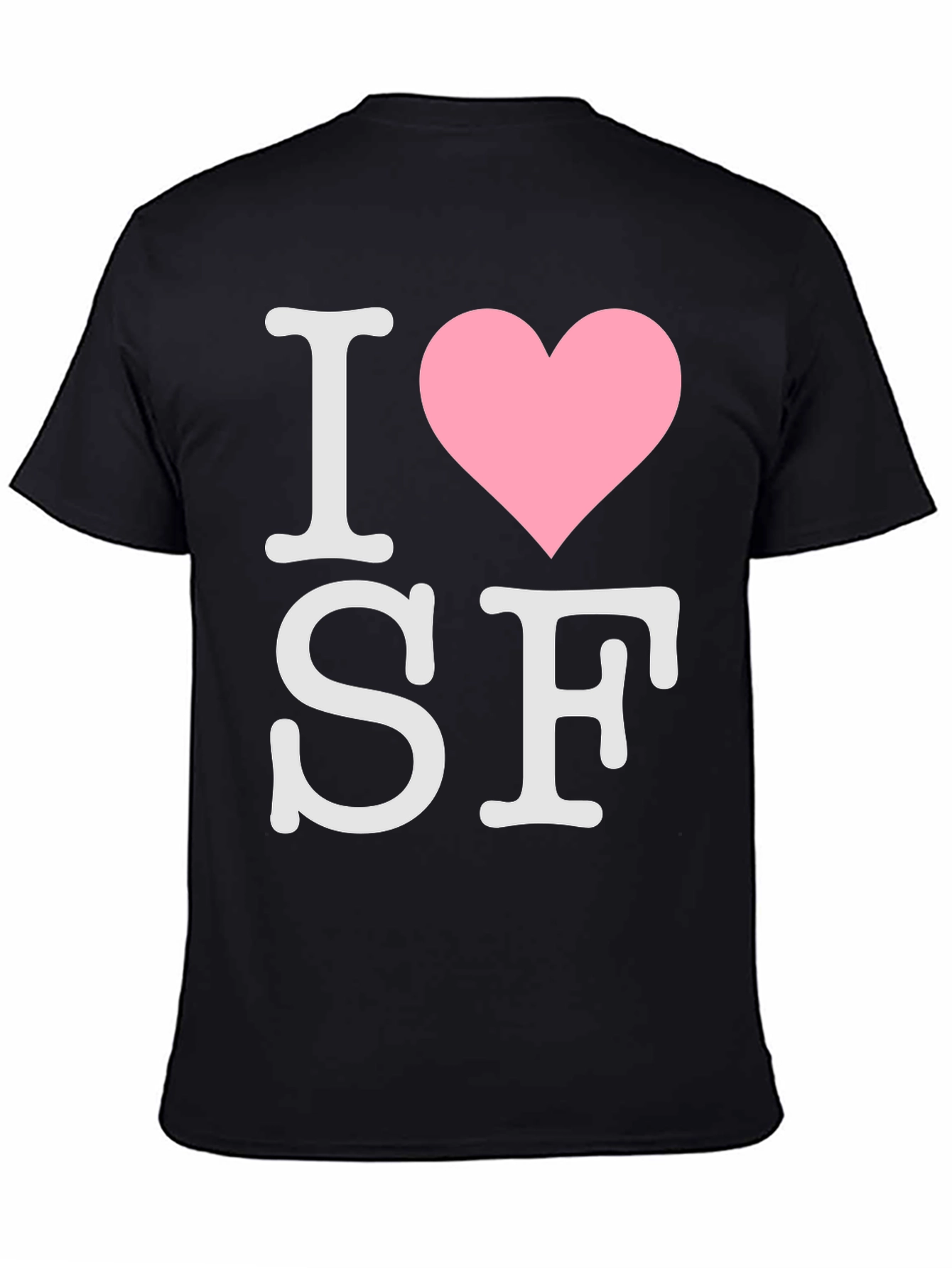 I Heart SF Black T-Shirt