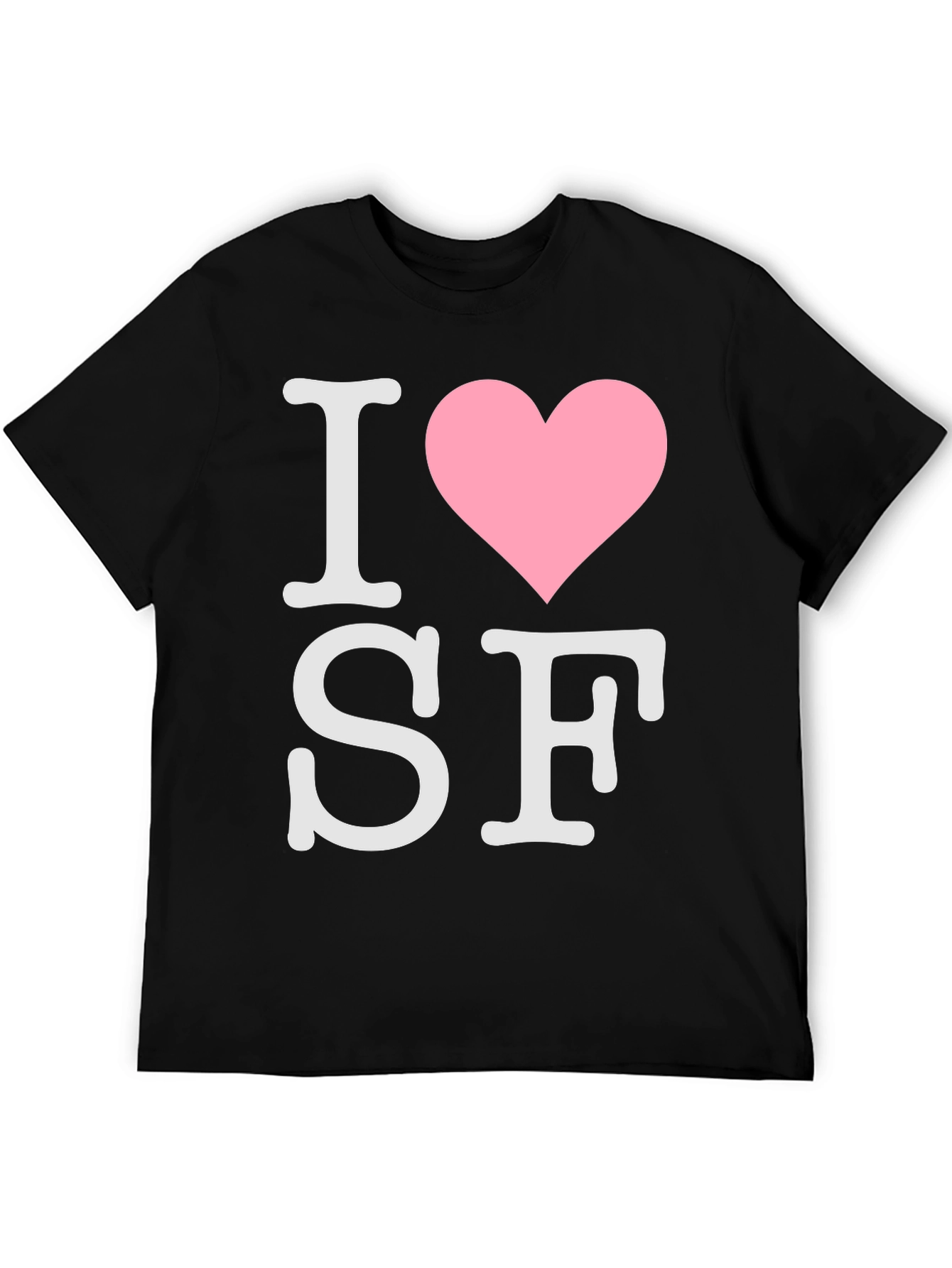 I Heart SF Black T-Shirt