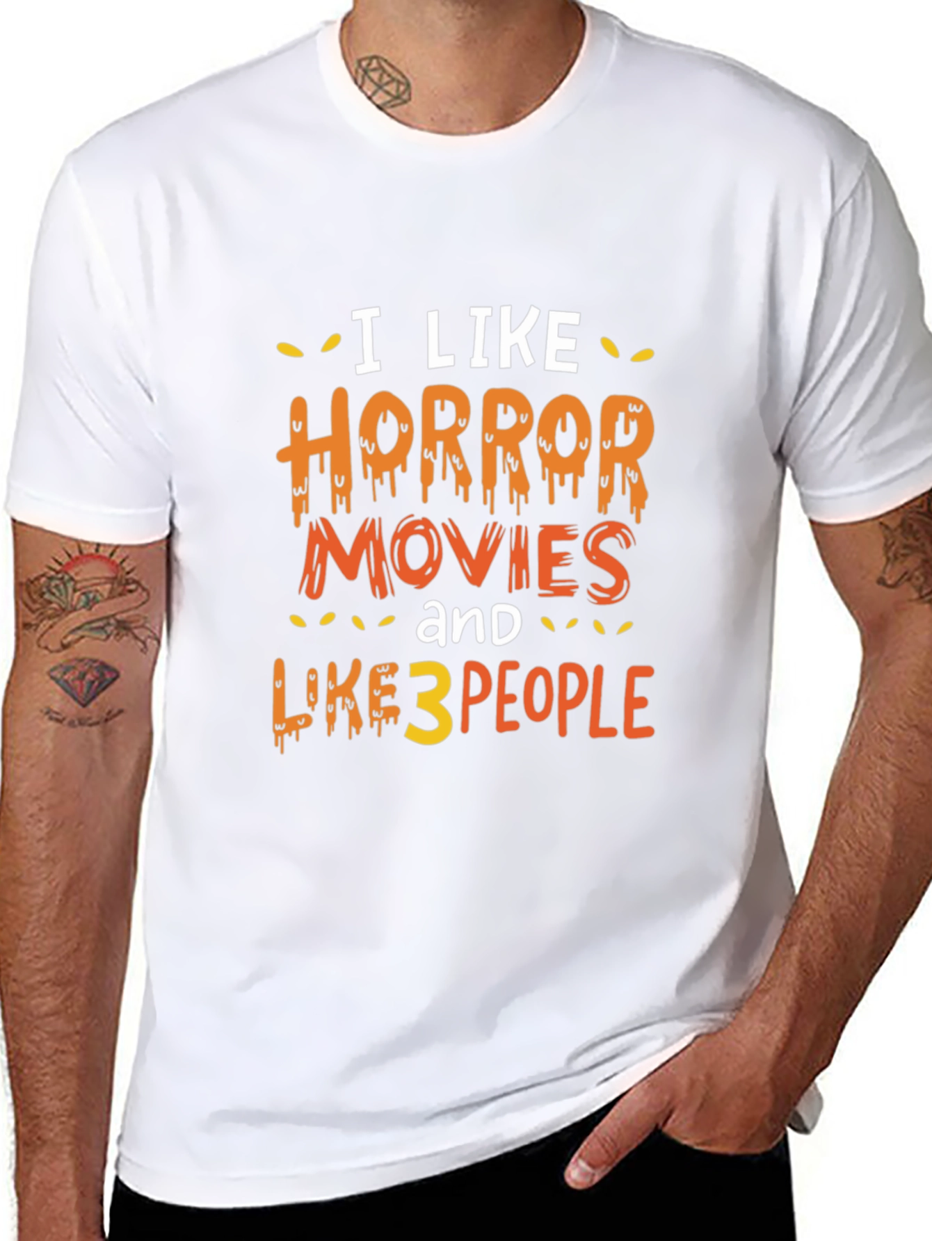 I Like Horror Movies Graphic Tee