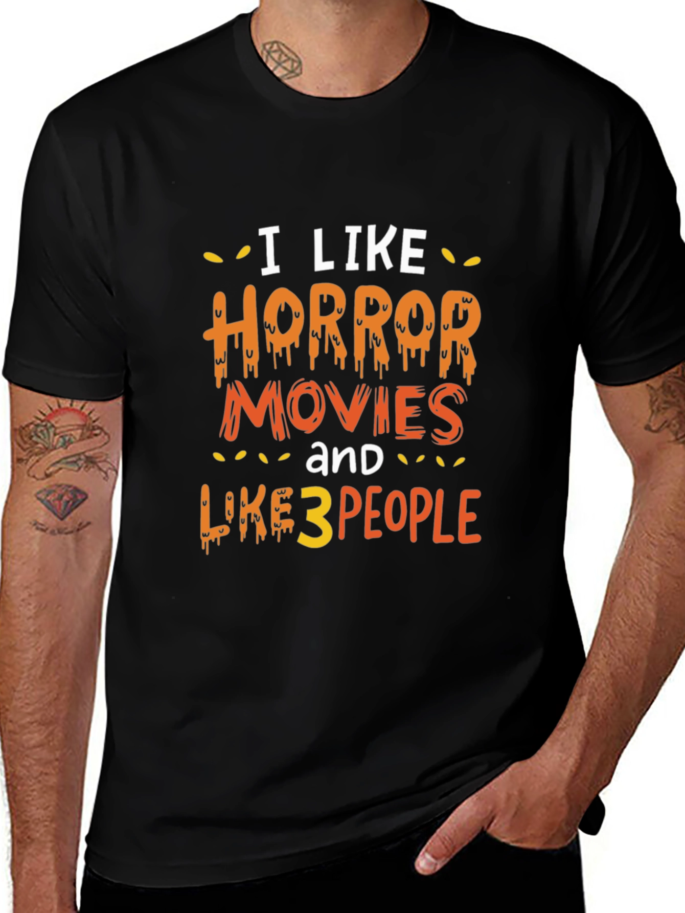 I Like Horror Movies Graphic Tee