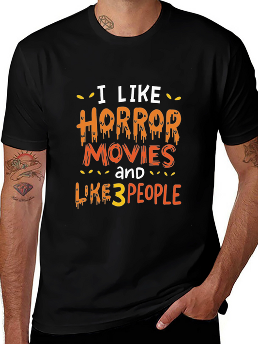 I Like Horror Movies Graphic Tee