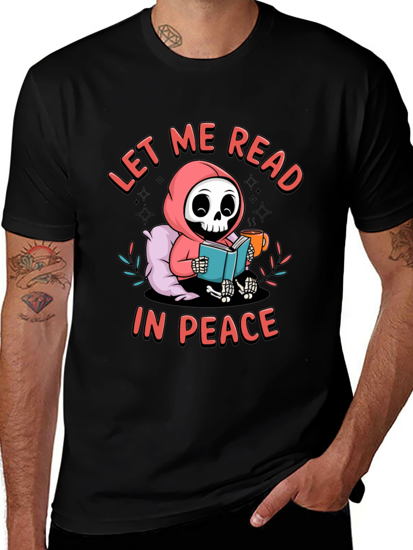 Let Me Read In Peace T-Shirt