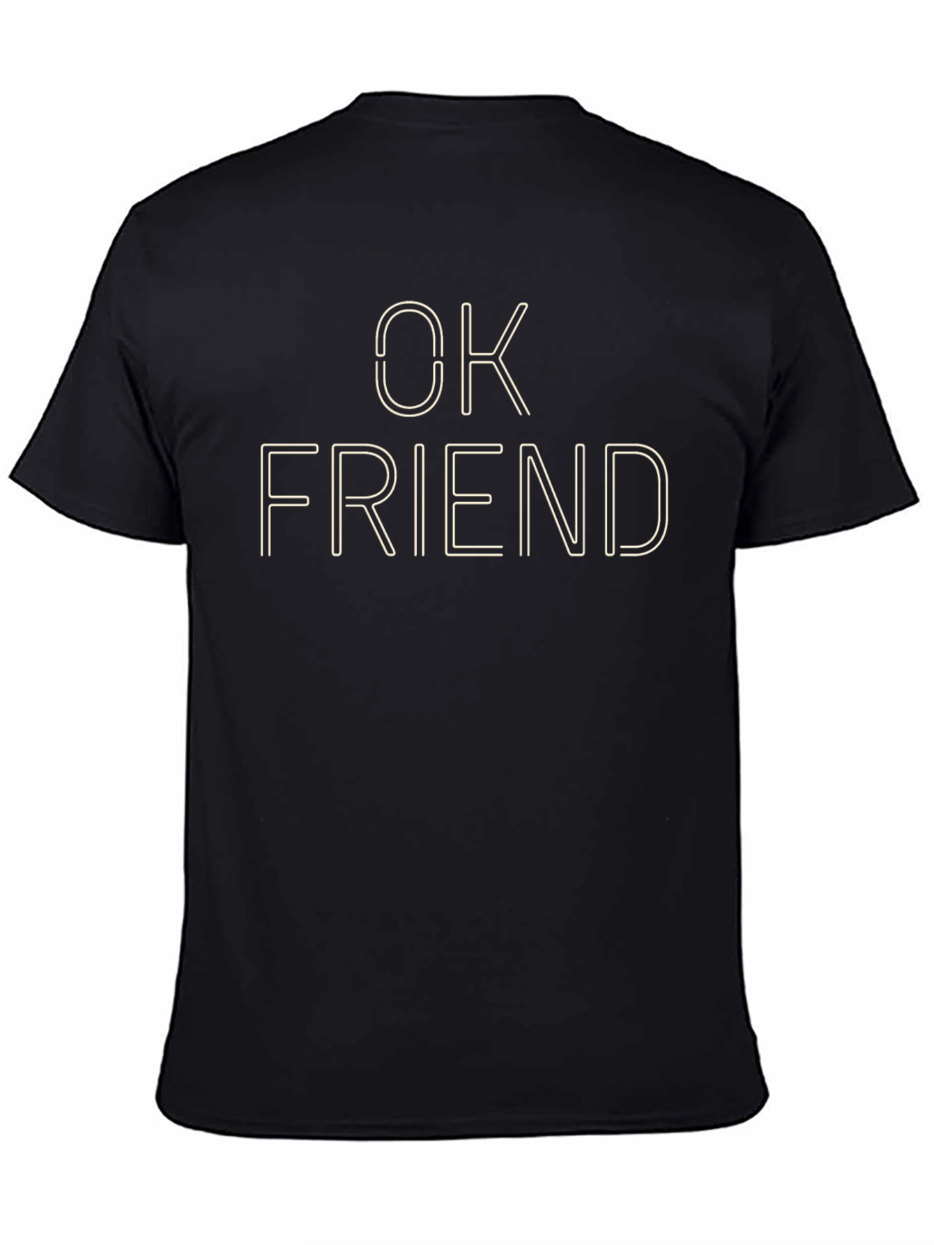OK Friend Graphic T-Shirt - Casual Style