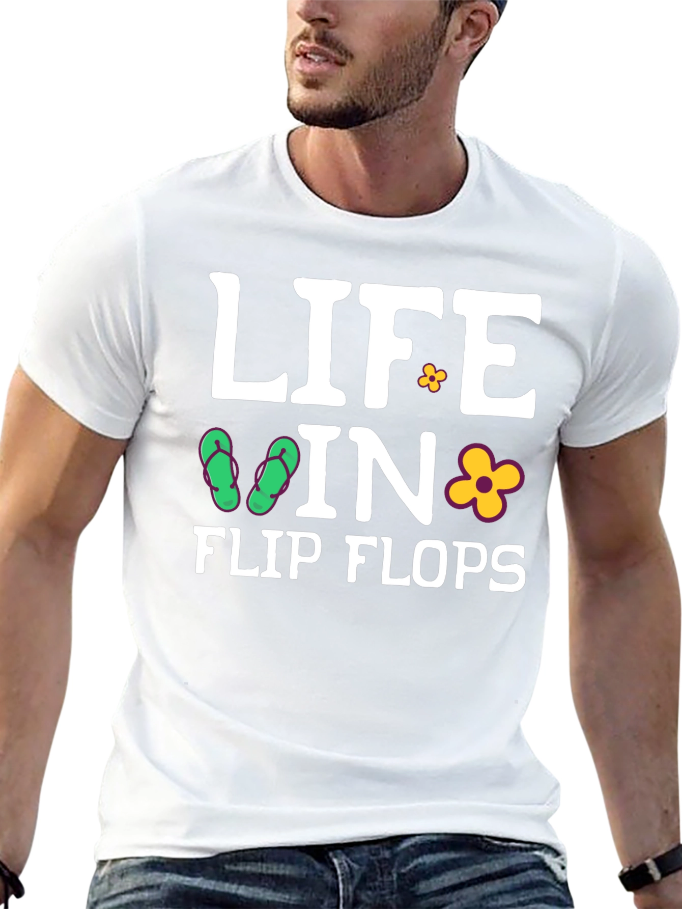 Life in Flip Flops Graphic Tee