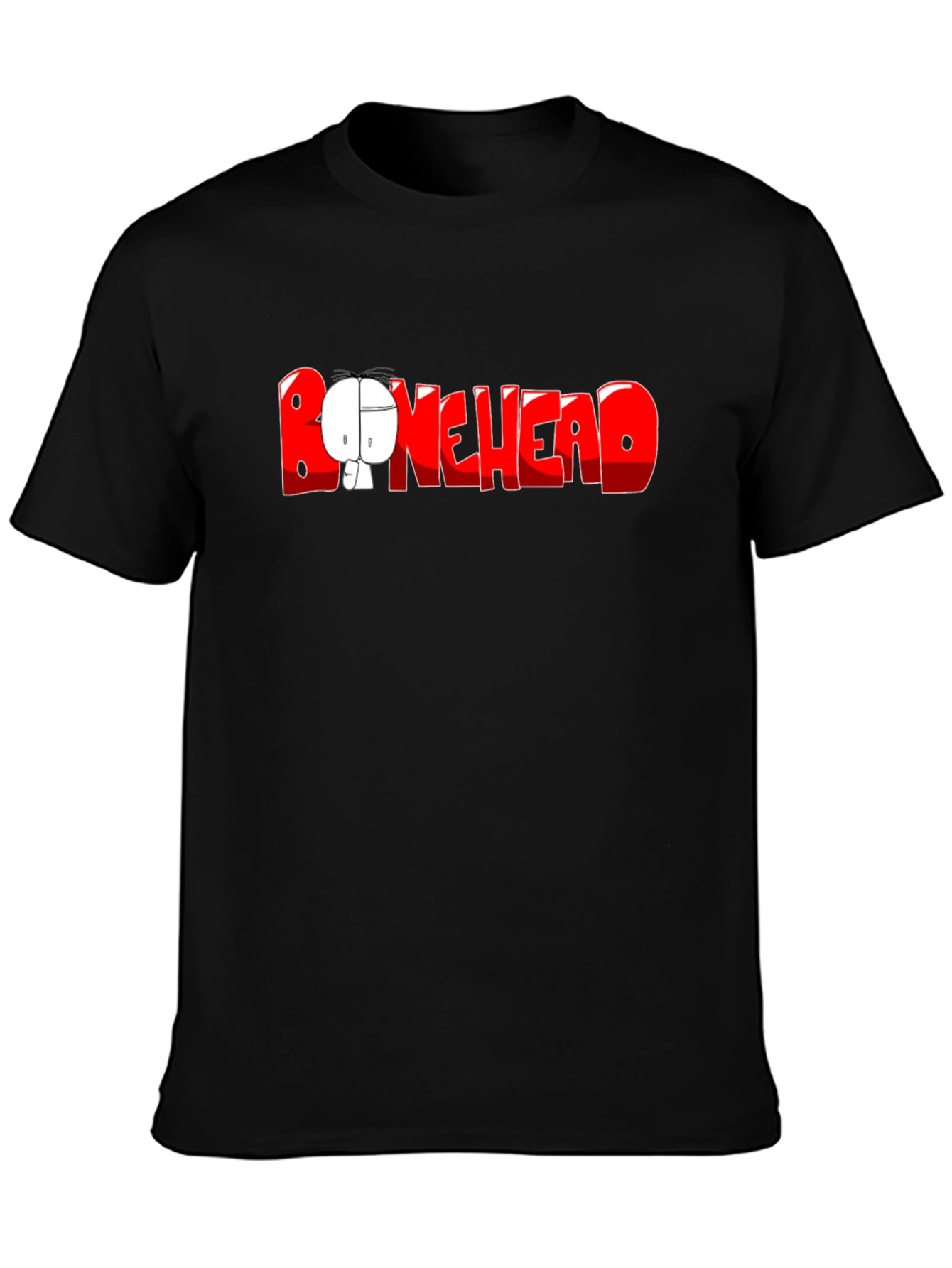 Bonehead Graphic Tee - Black