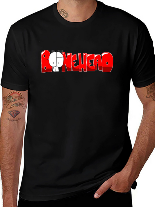 Bonehead Graphic Tee - Black