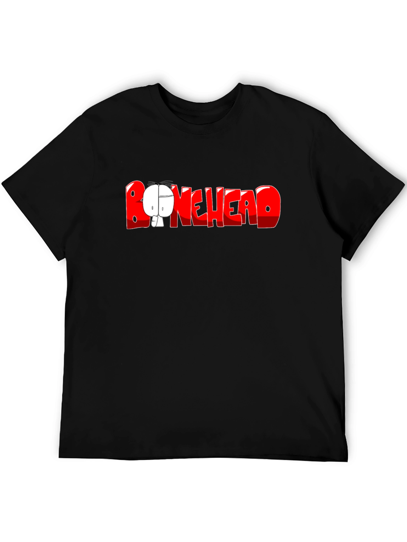Bonehead Graphic Tee - Black