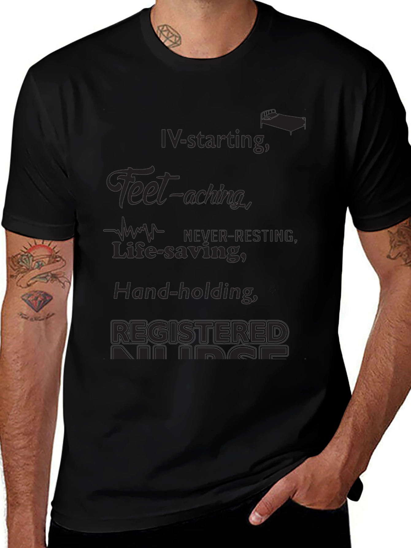 Registered Nurse Graphic T-Shirt