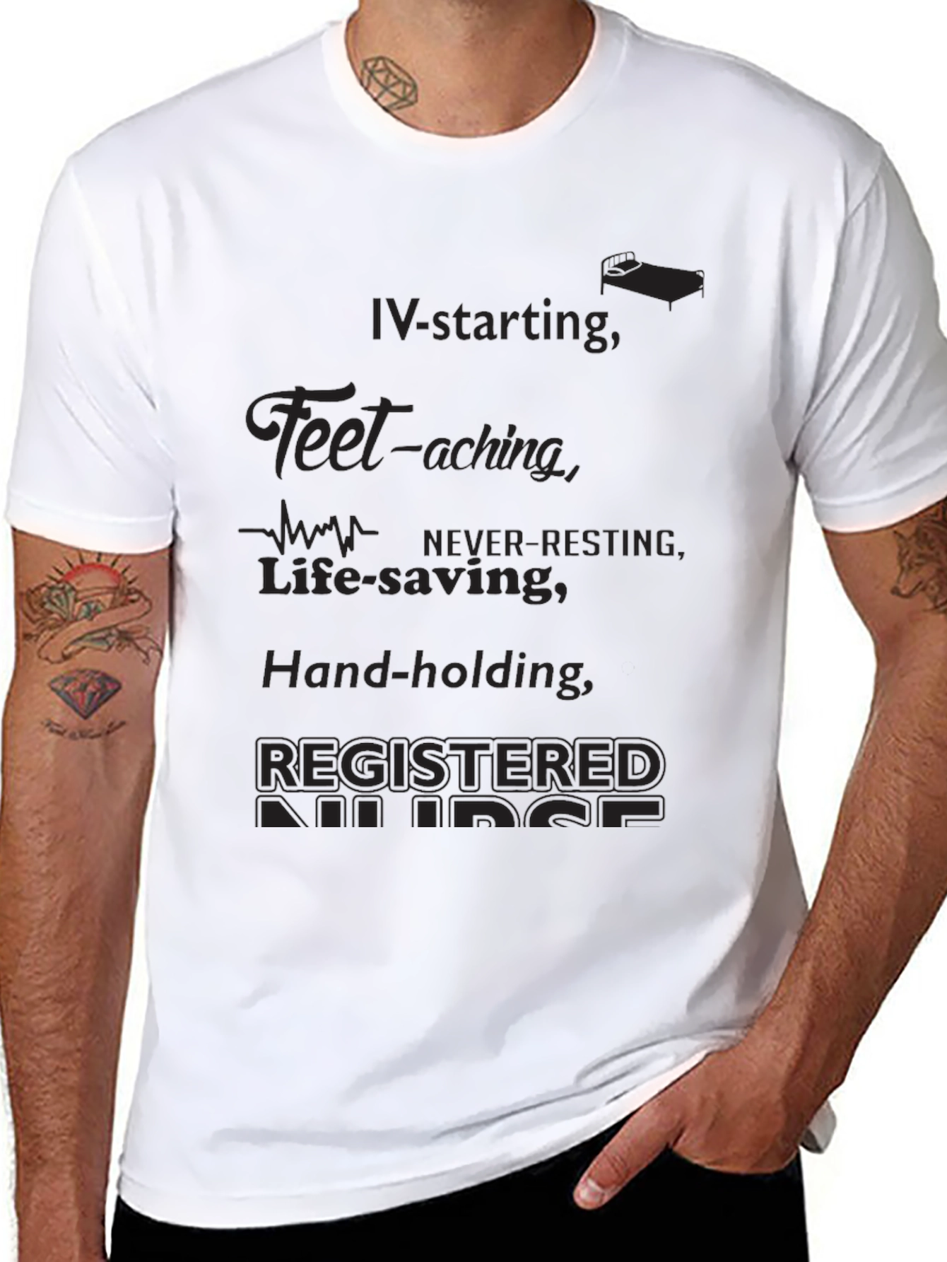 Registered Nurse Graphic T-Shirt