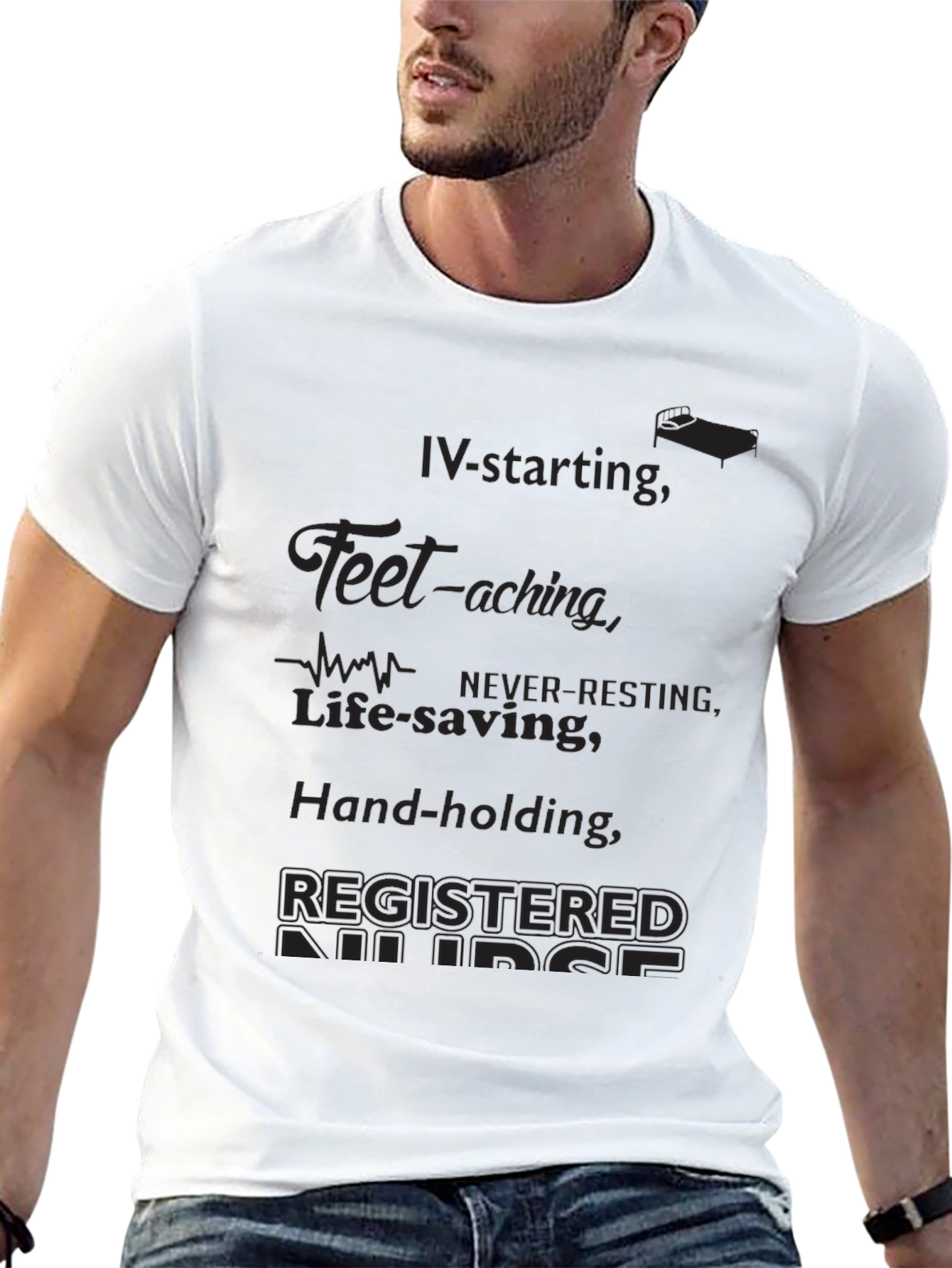 Registered Nurse Graphic T-Shirt