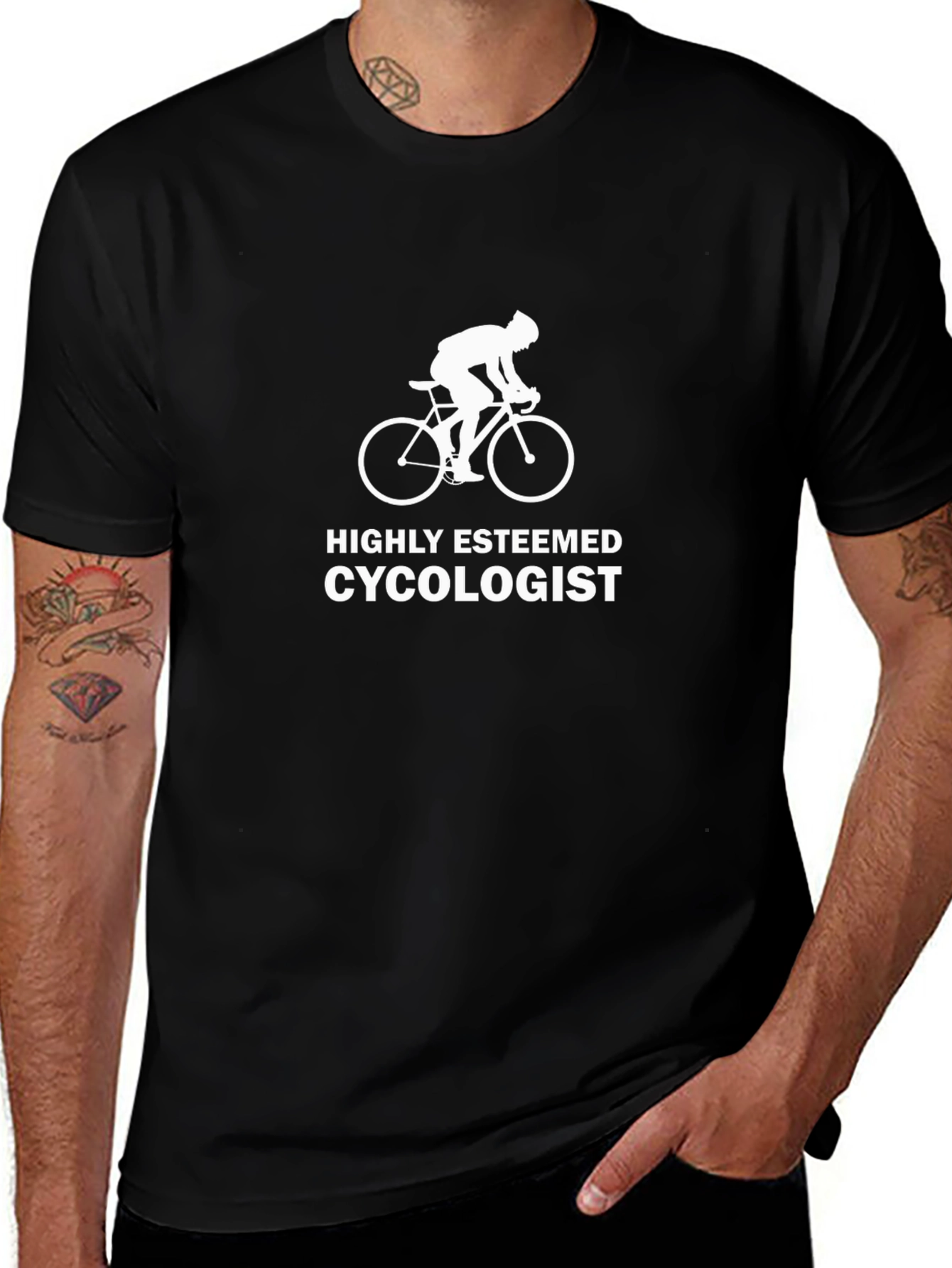 Highly Esteemed Cycologist Graphic Tee