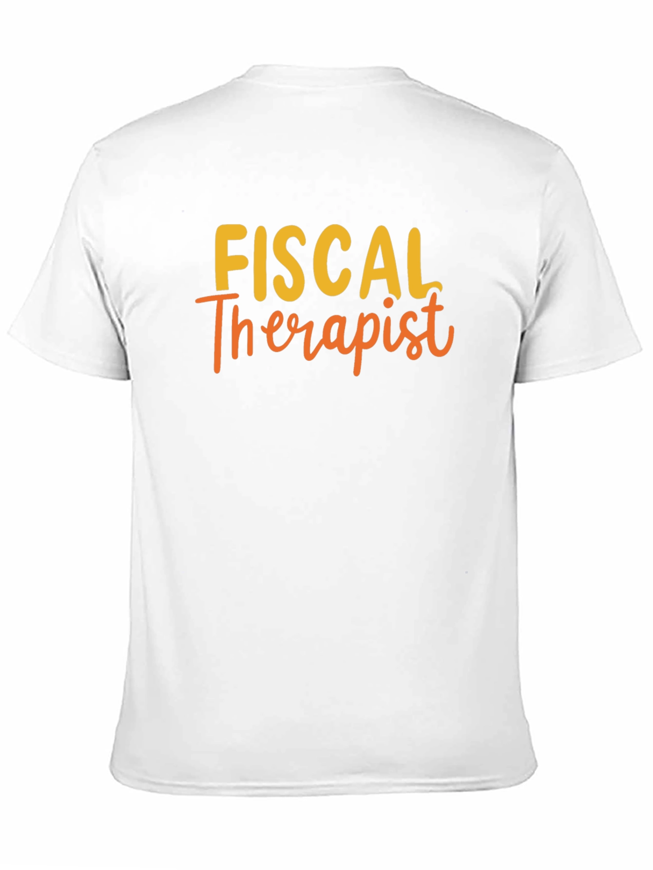 Fiscal Therapist Funny Black T-Shirt