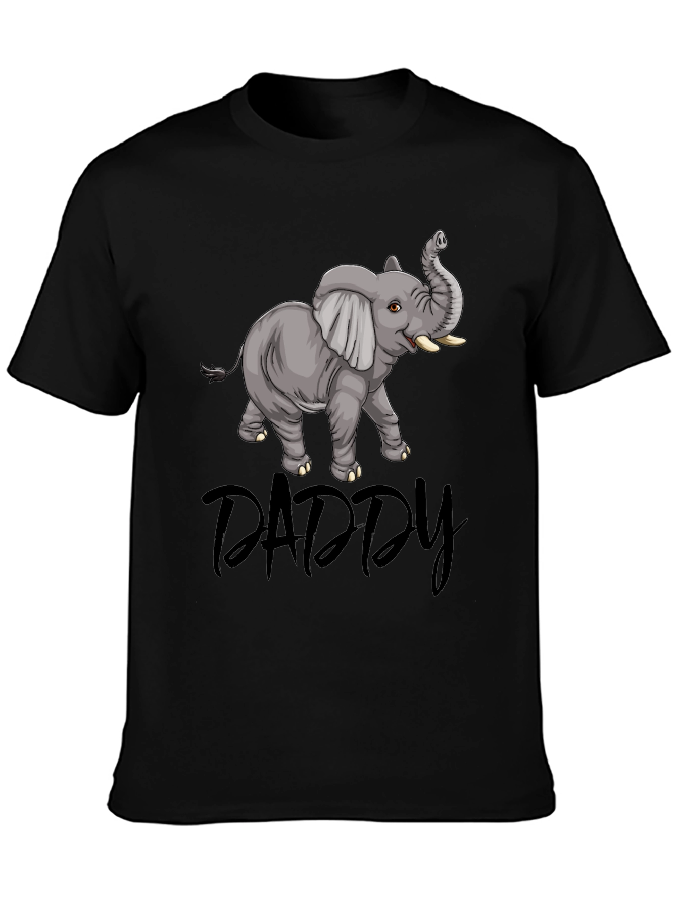 Daddy Elephant T-Shirt - Cute Family Matching Tee