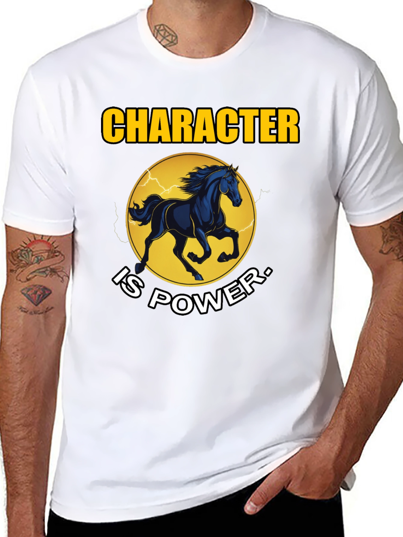 Character is Power T-Shirt