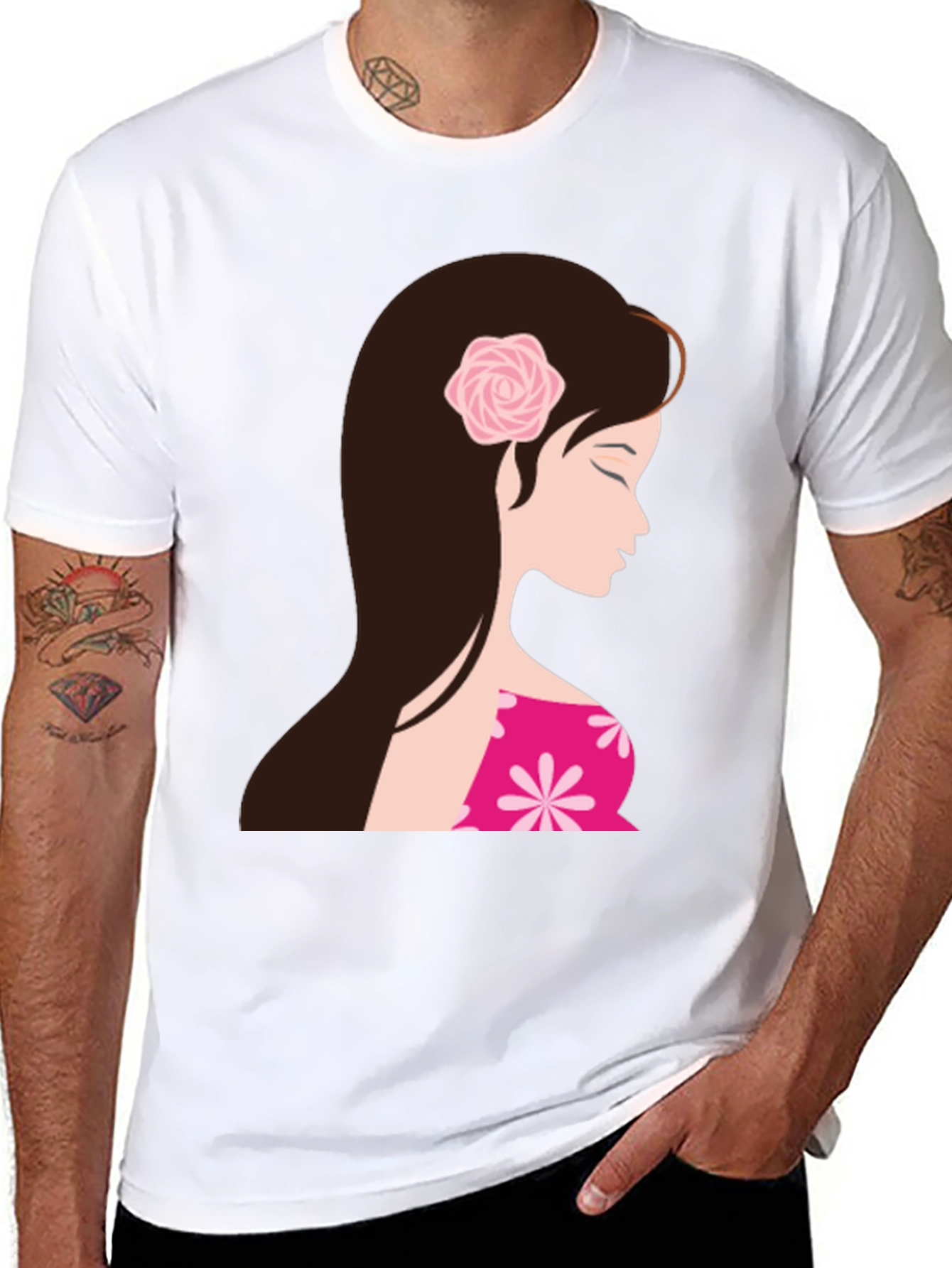 Woman Graphic T-Shirt - Stylish and Comfortable