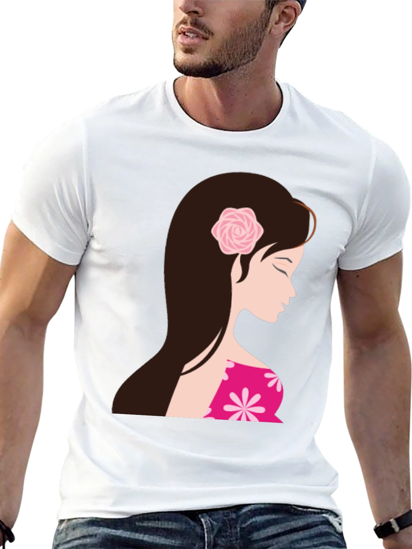 Woman Graphic T-Shirt - Stylish and Comfortable