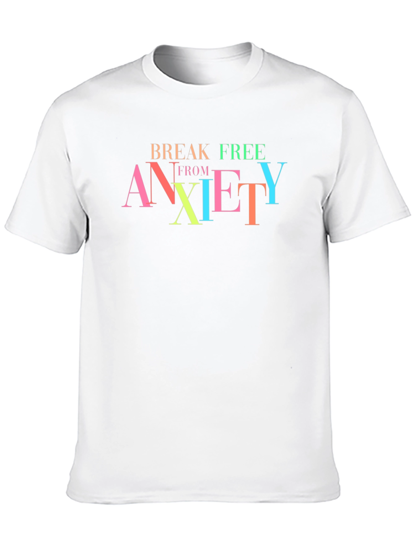 Break Free From Anxiety Graphic T-Shirt