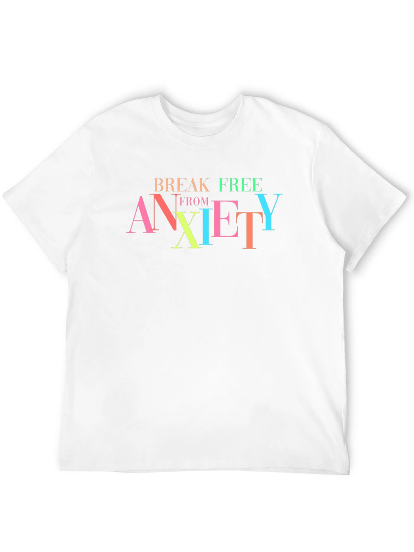 Break Free From Anxiety Graphic T-Shirt