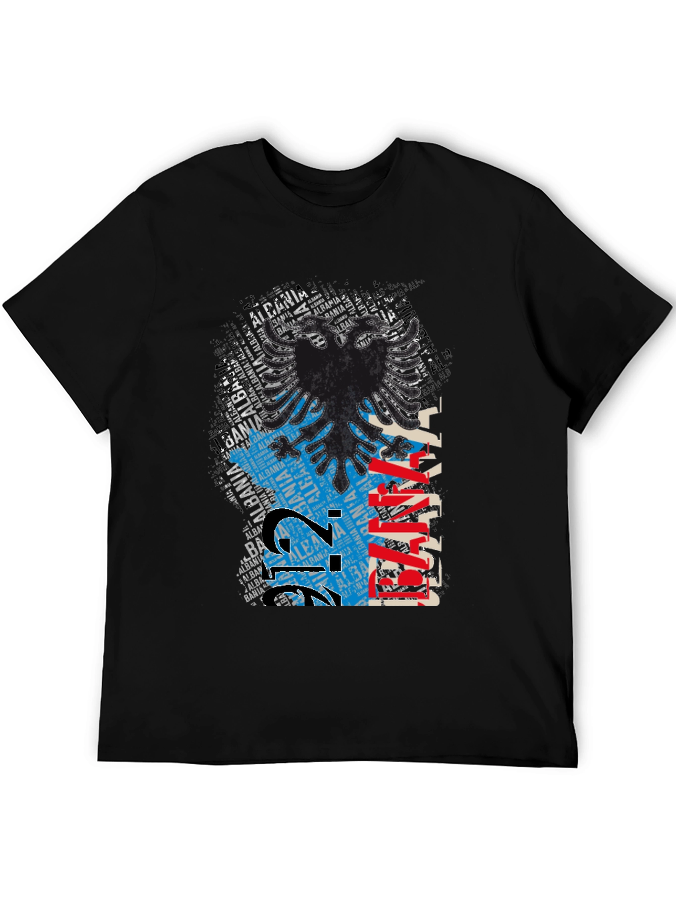 Albania Eagle T-Shirt - Black