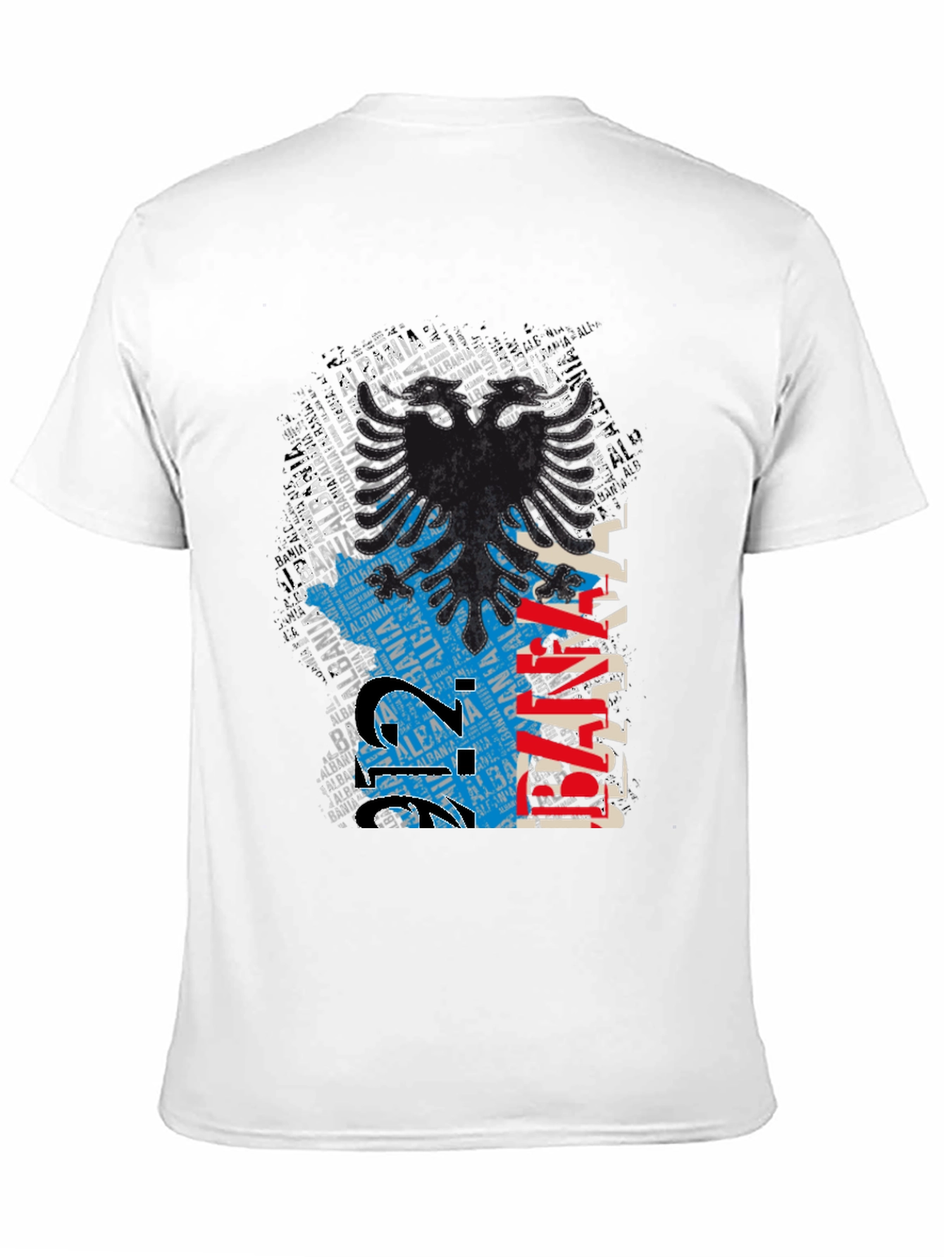 Albania Eagle T-Shirt - Black
