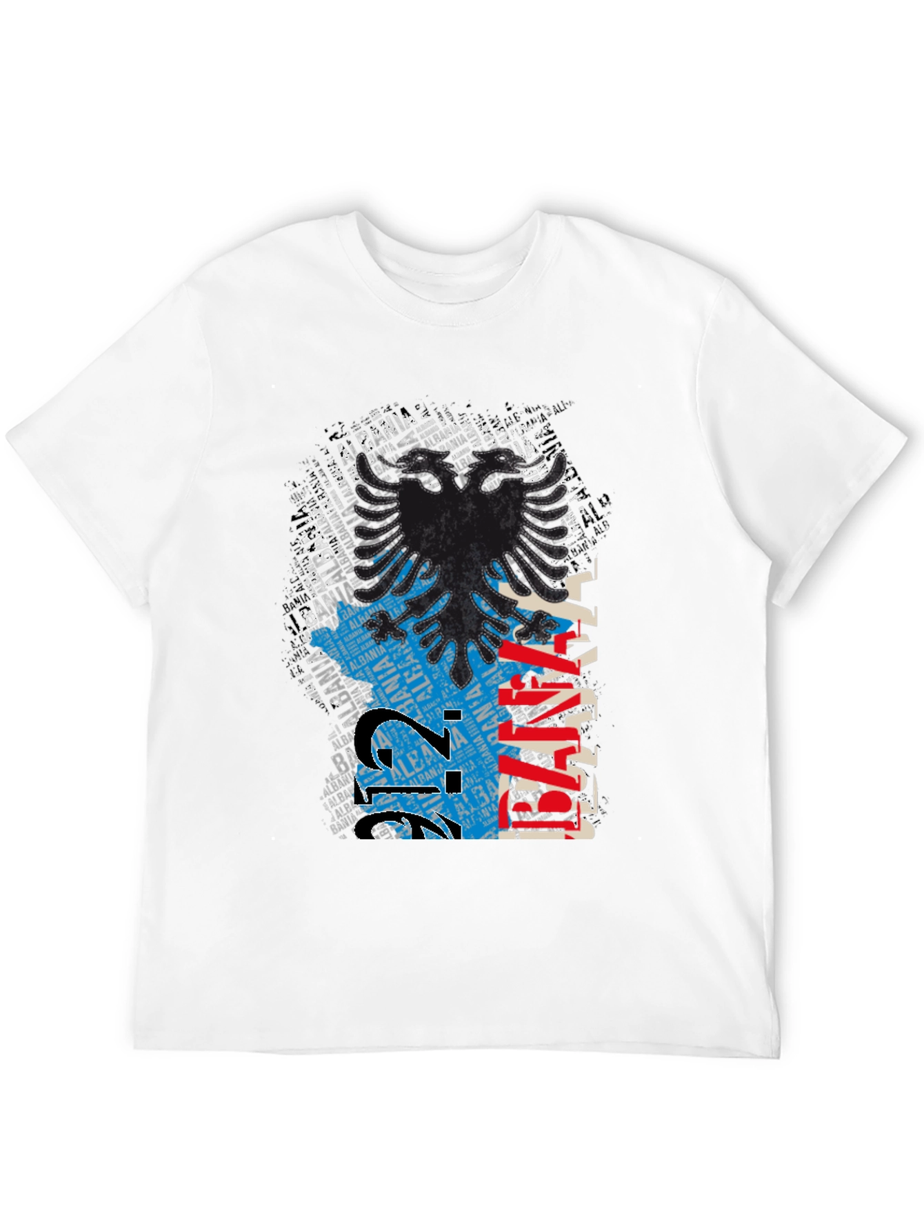 Albania Eagle T-Shirt - Black