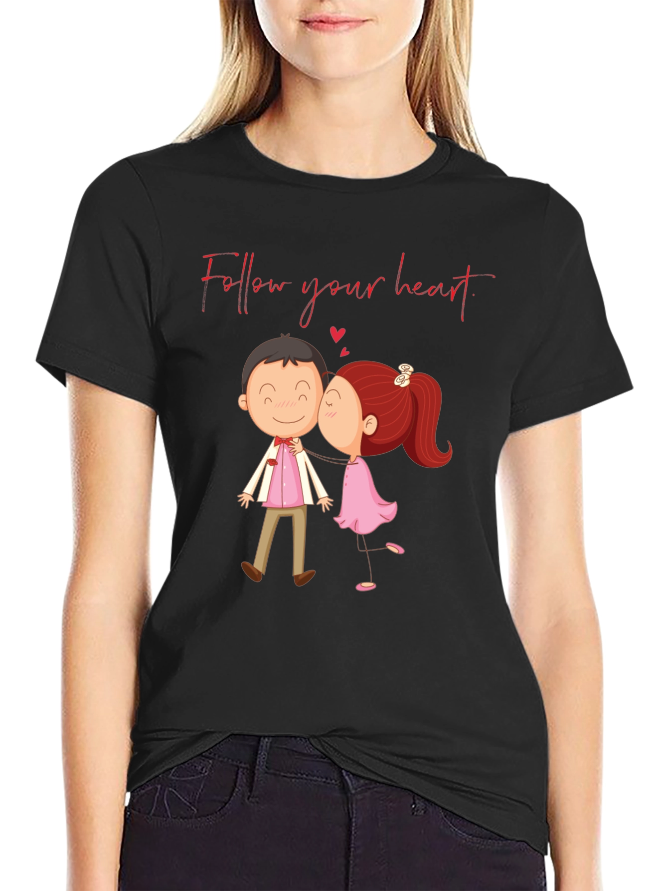 Follow Your Heart Valentines Day T-Shirt