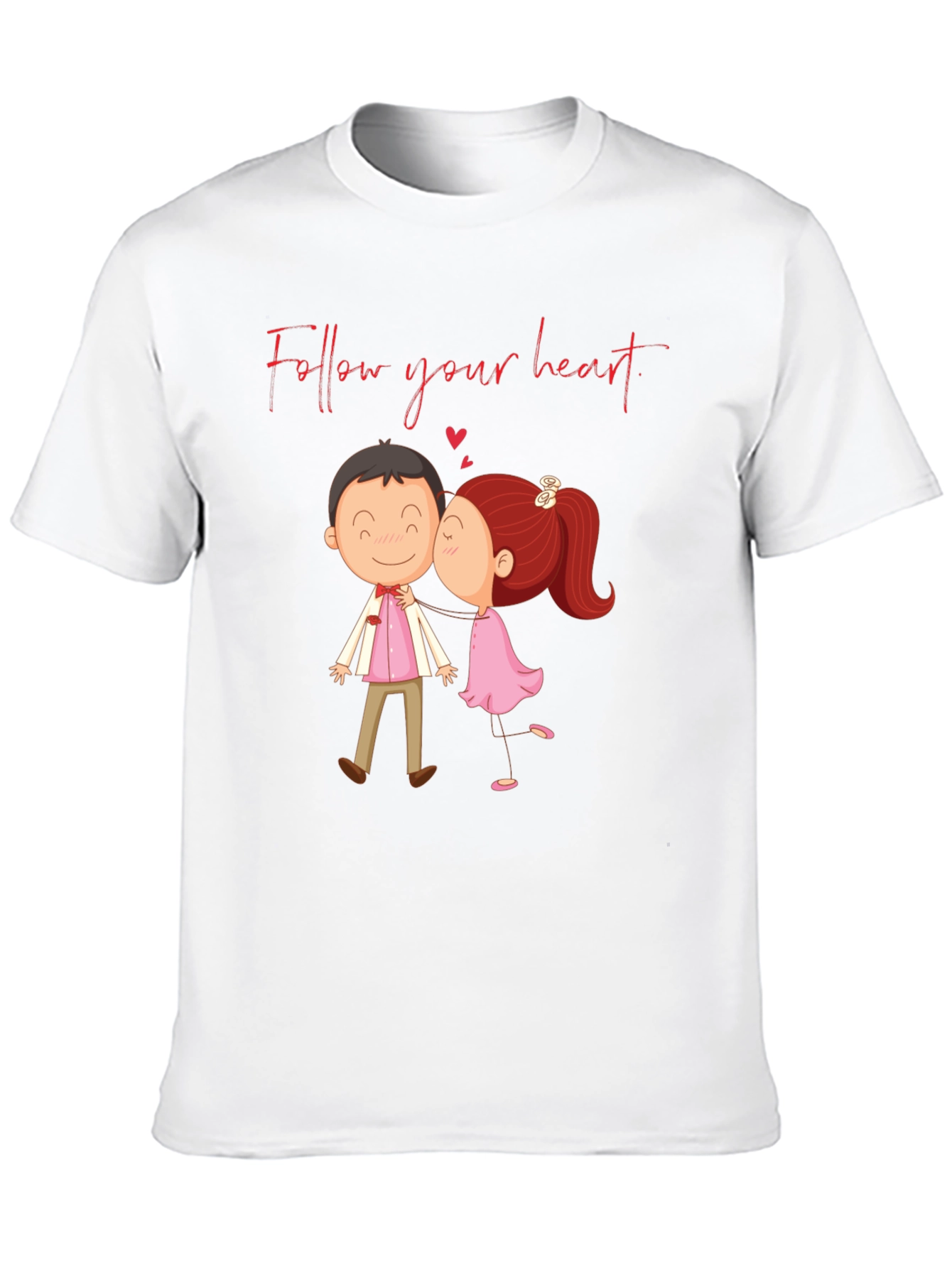 Follow Your Heart Valentines Day T-Shirt