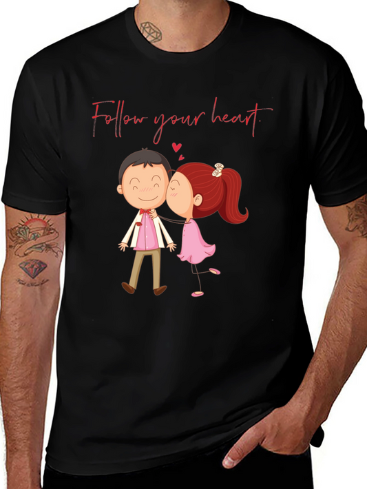 Follow Your Heart Valentines Day T-Shirt