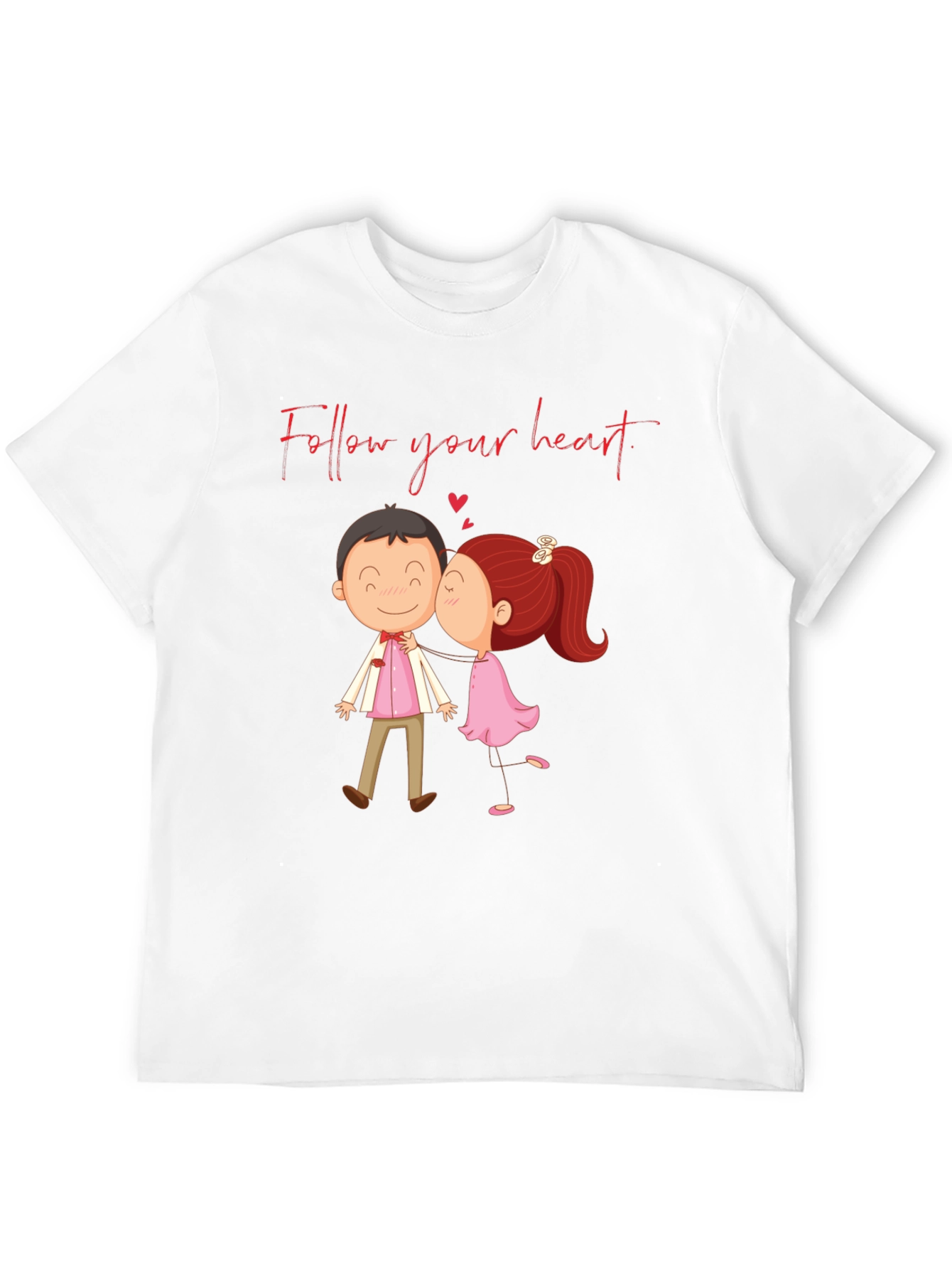 Follow Your Heart Valentines Day T-Shirt