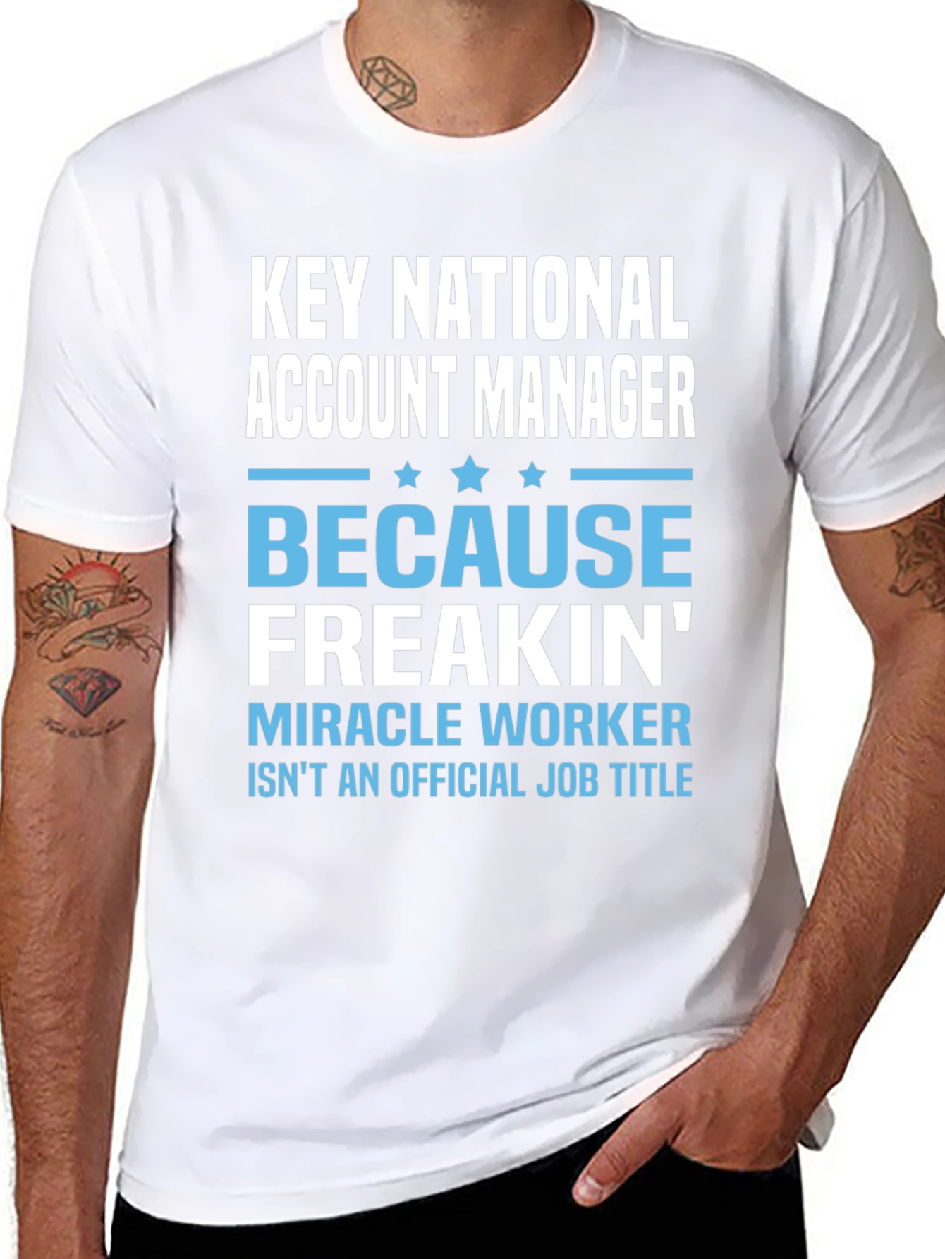 Key National Account Manager Funny T-Shirt