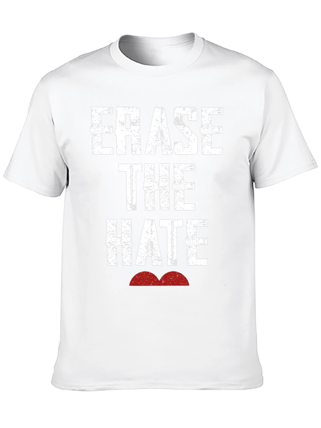 Erase The Hate Graphic T-Shirt - Black