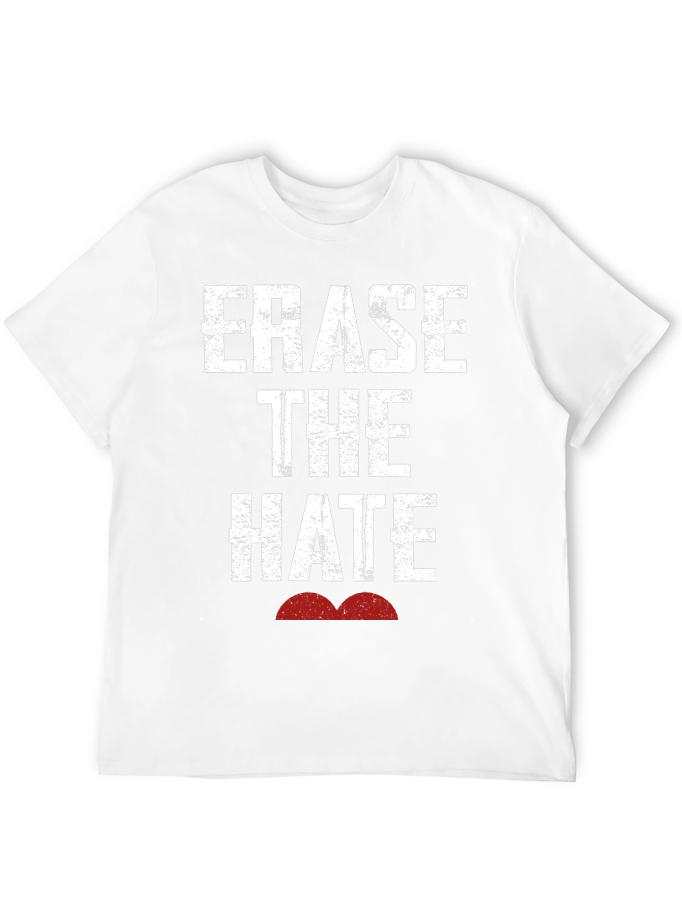 Erase The Hate Graphic T-Shirt - Black
