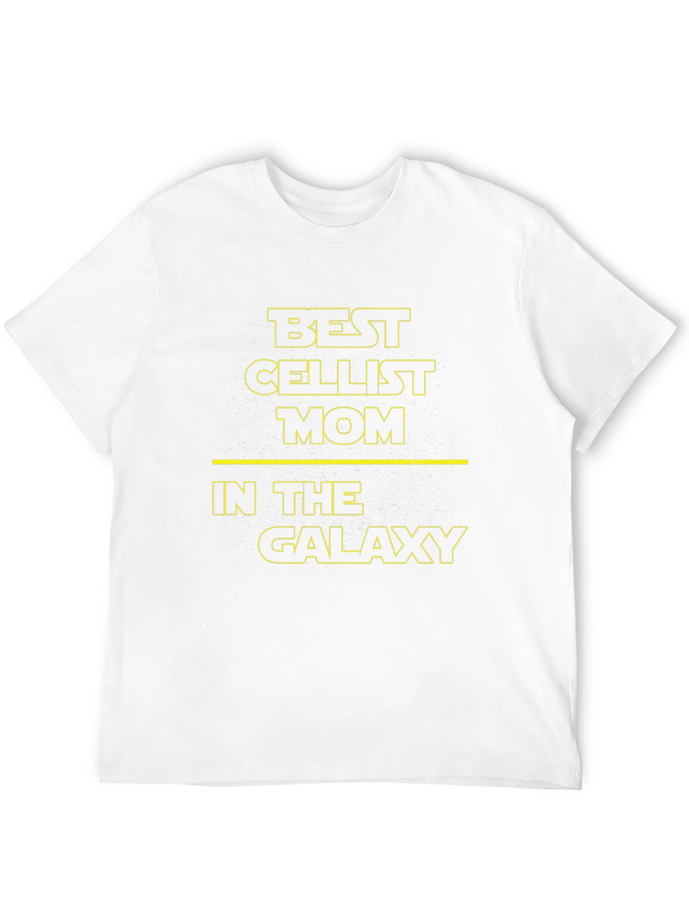 Best Cellist Mom Galaxy T-Shirt - Black