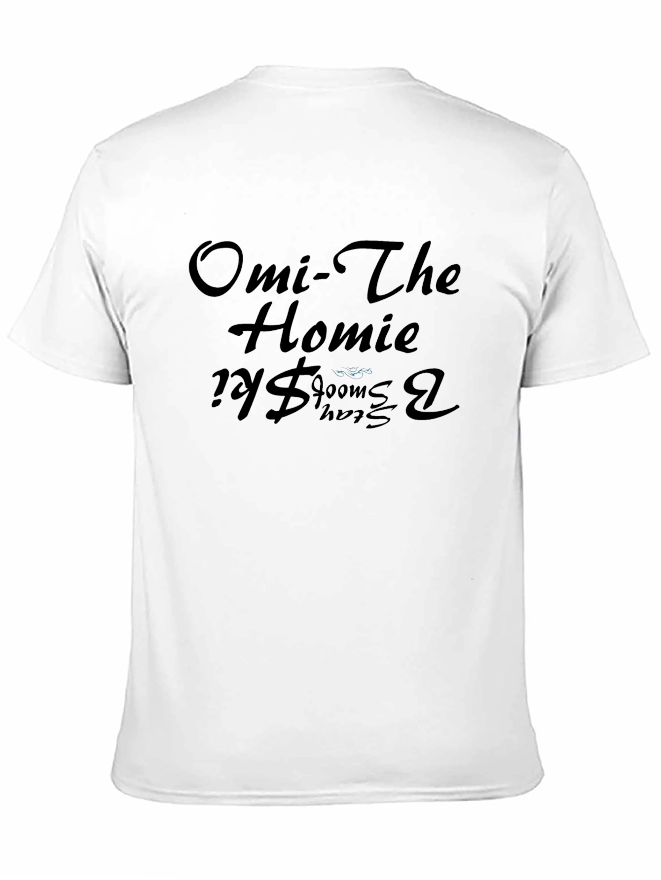 Omi The Homie Black Graphic Tee