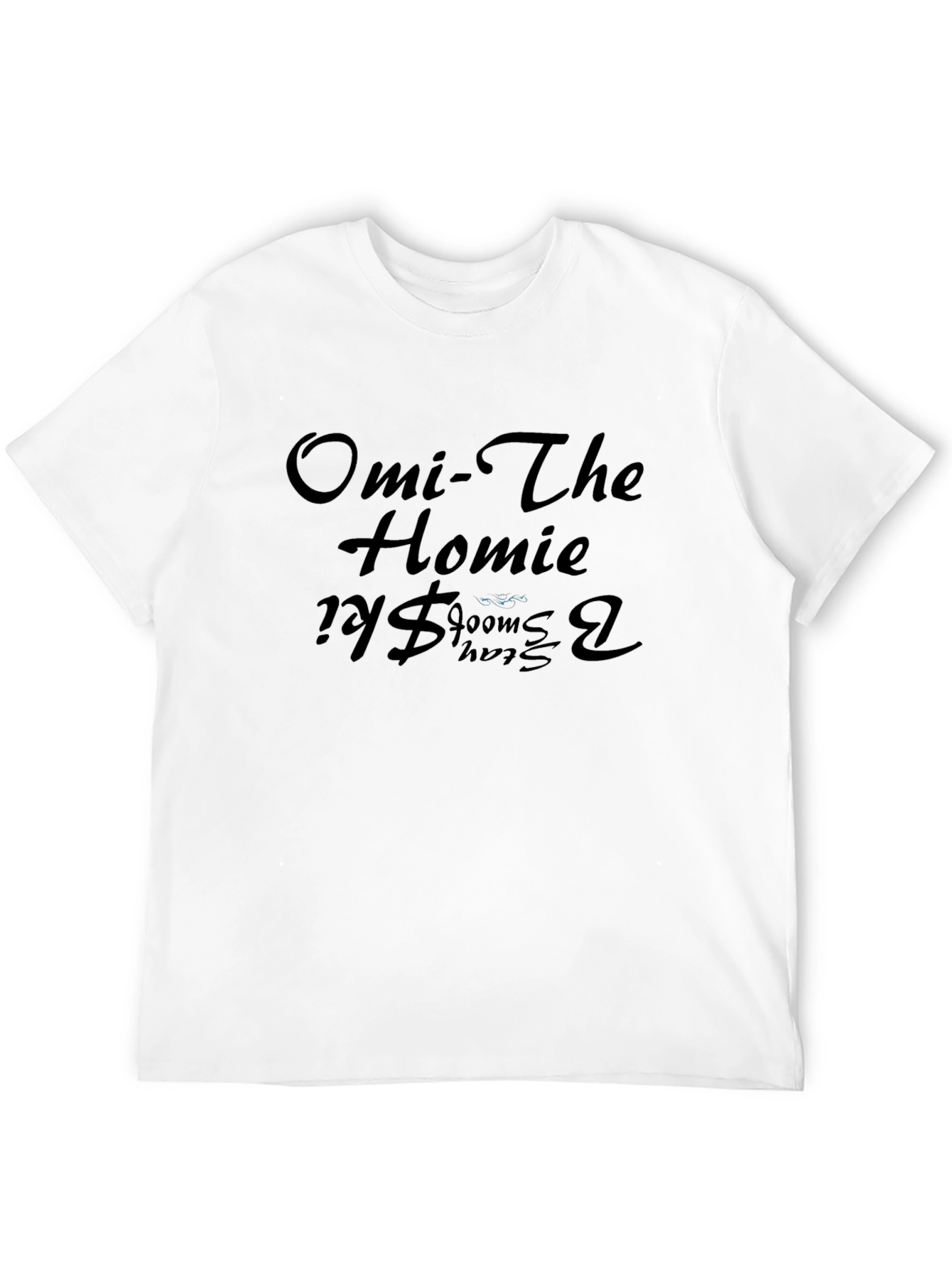 Omi The Homie Black Graphic Tee