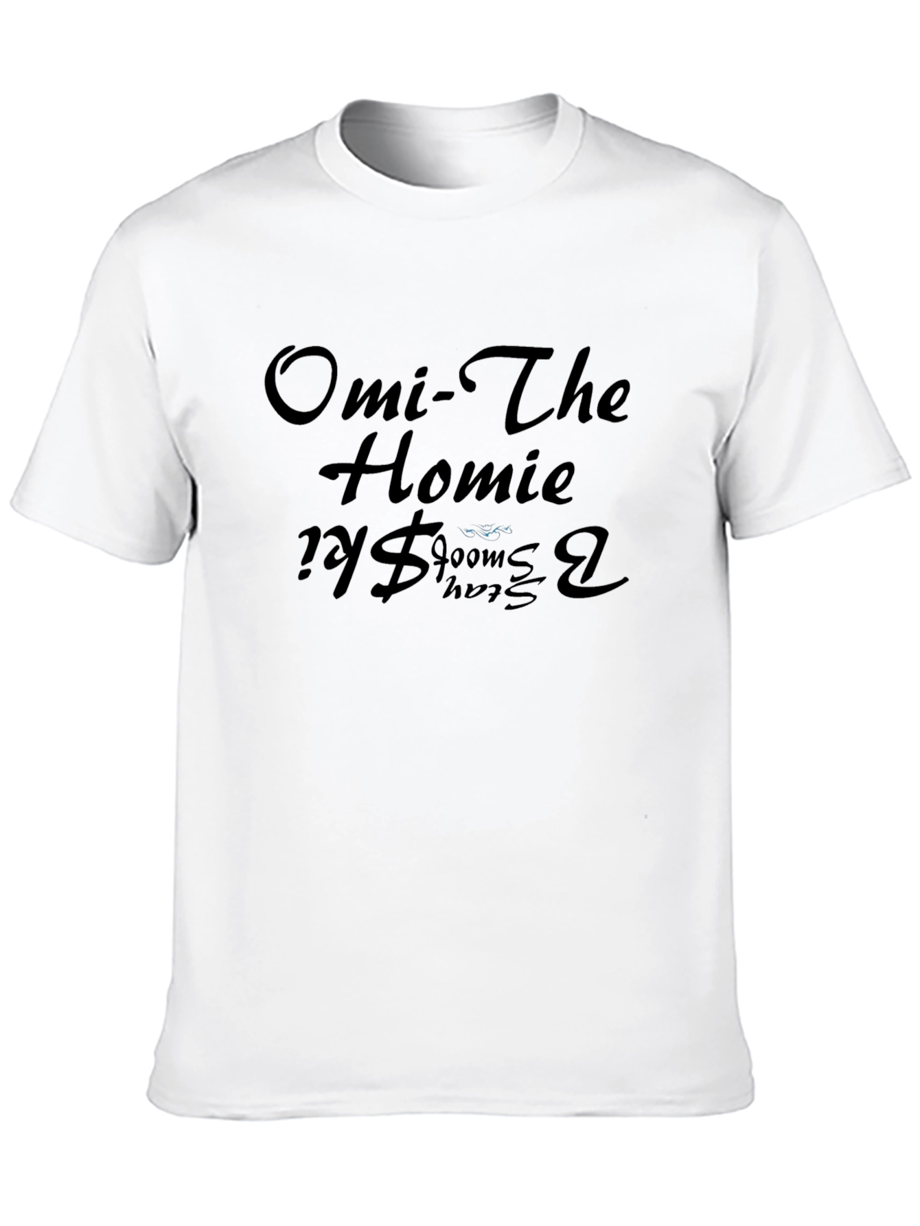 Omi The Homie Black Graphic Tee