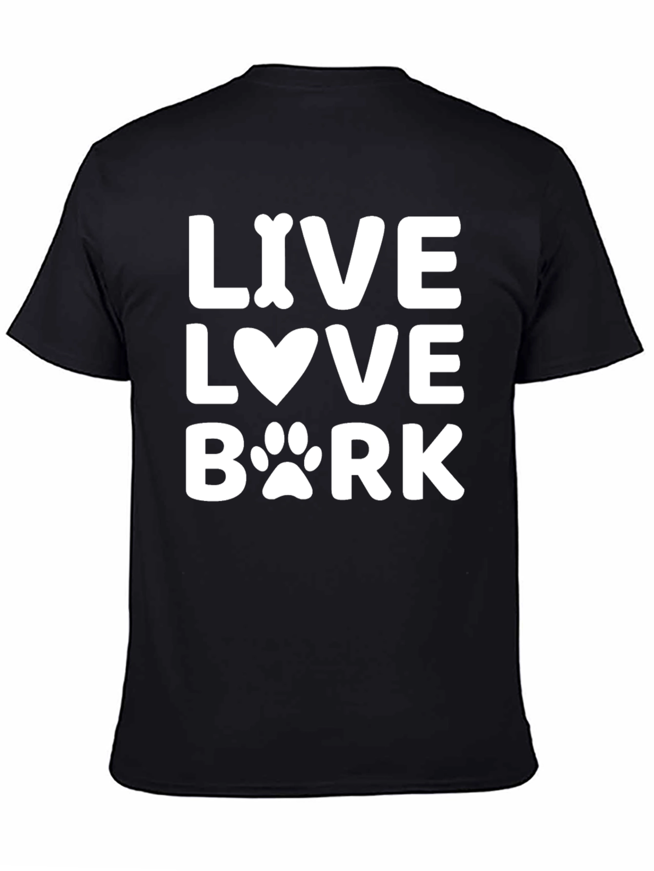 Live Love Bark Dog Lover T-Shirt