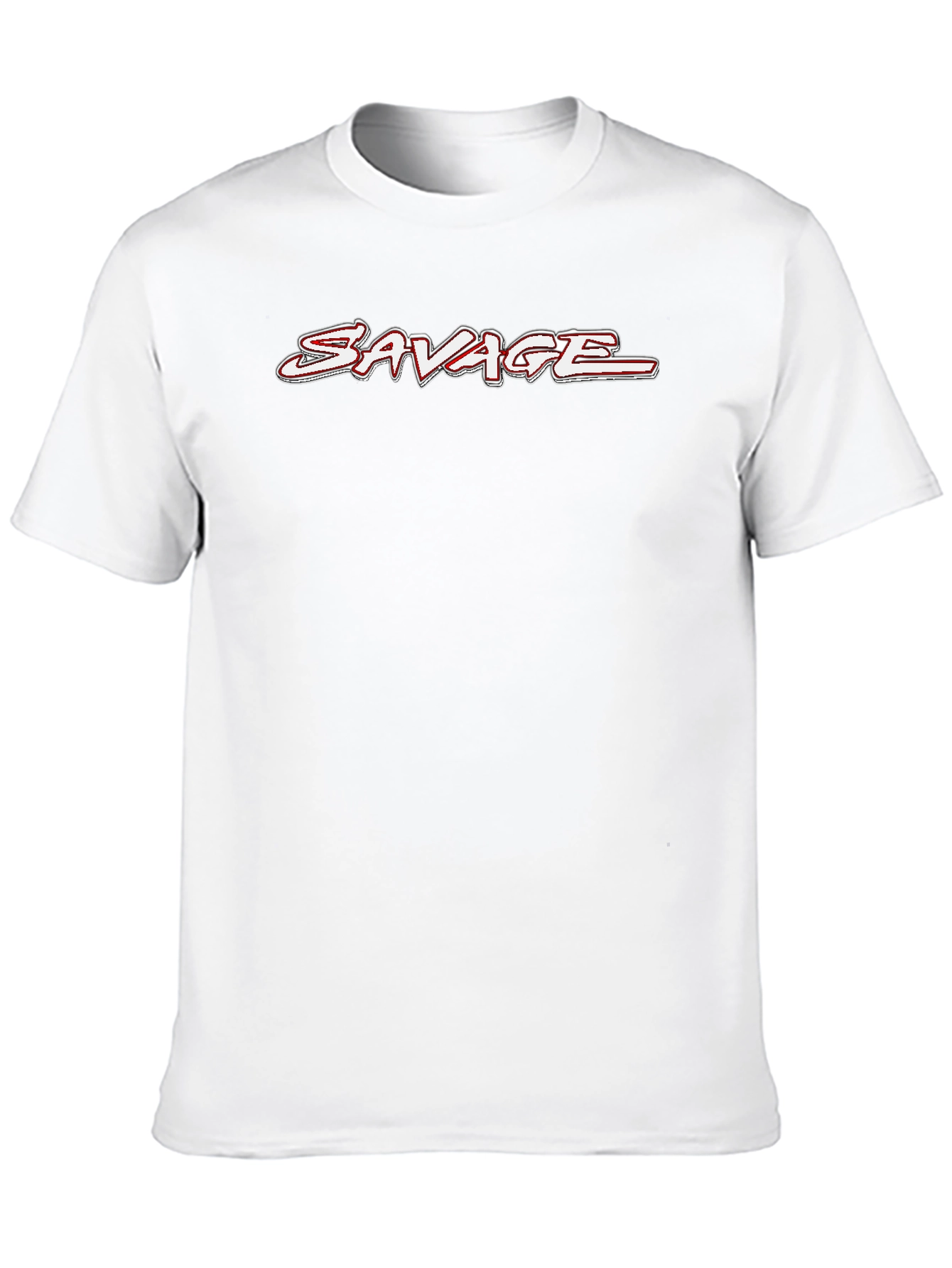 Savage Graphic Black T-Shirt - Bold & Edgy