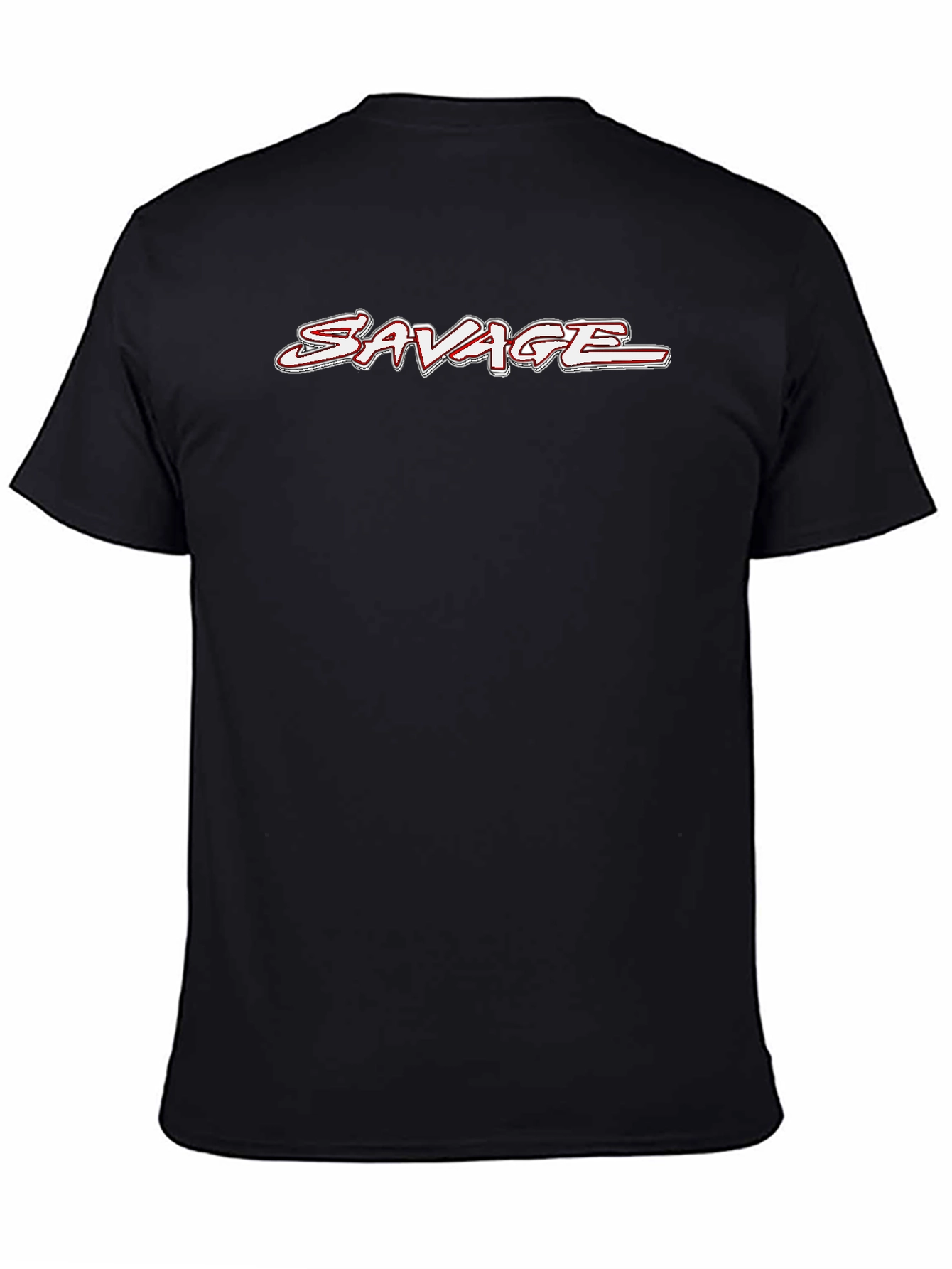 Savage Graphic Black T-Shirt - Bold & Edgy
