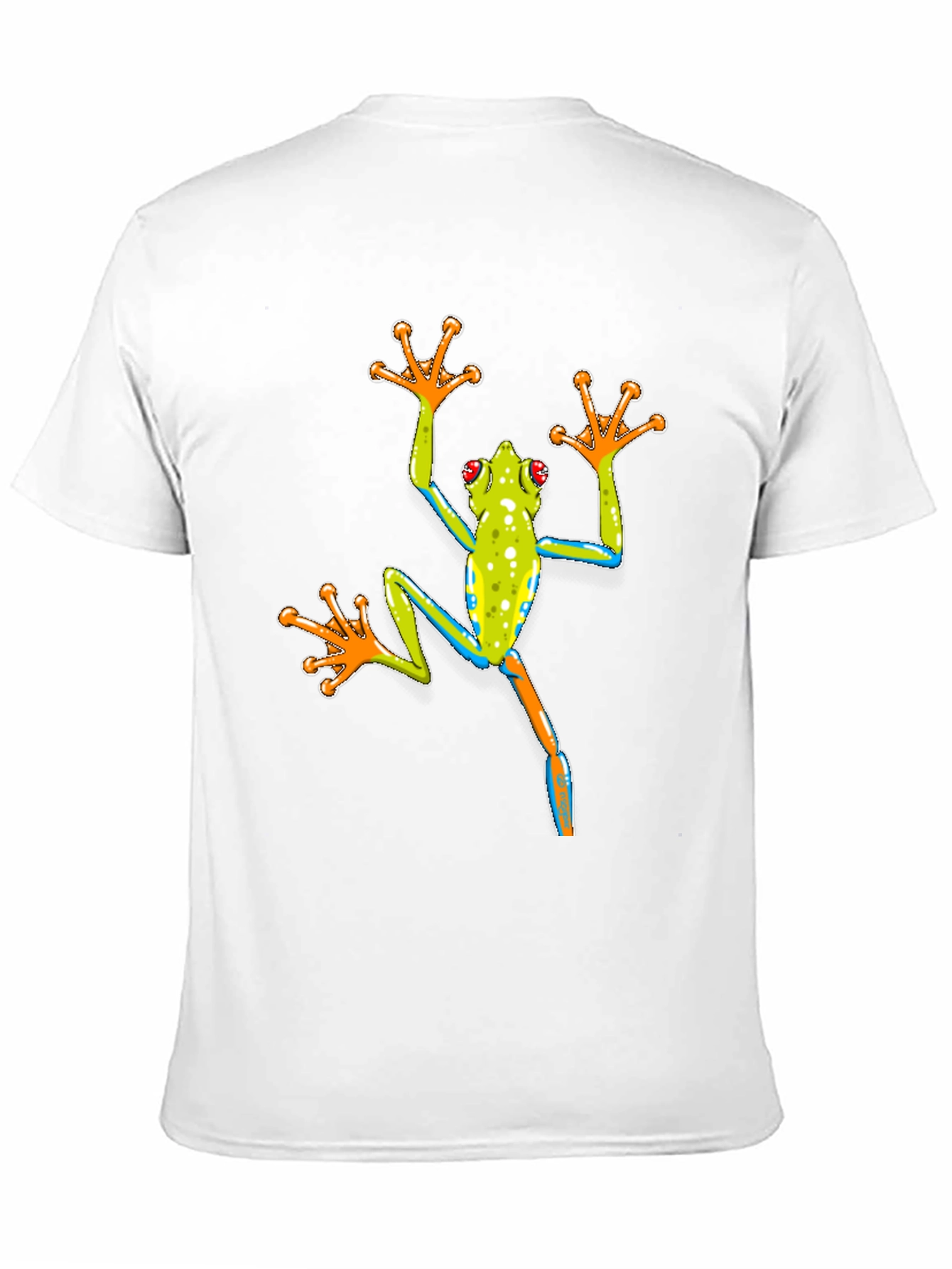 Frog Graphic Black T-Shirt - Novelty Tee