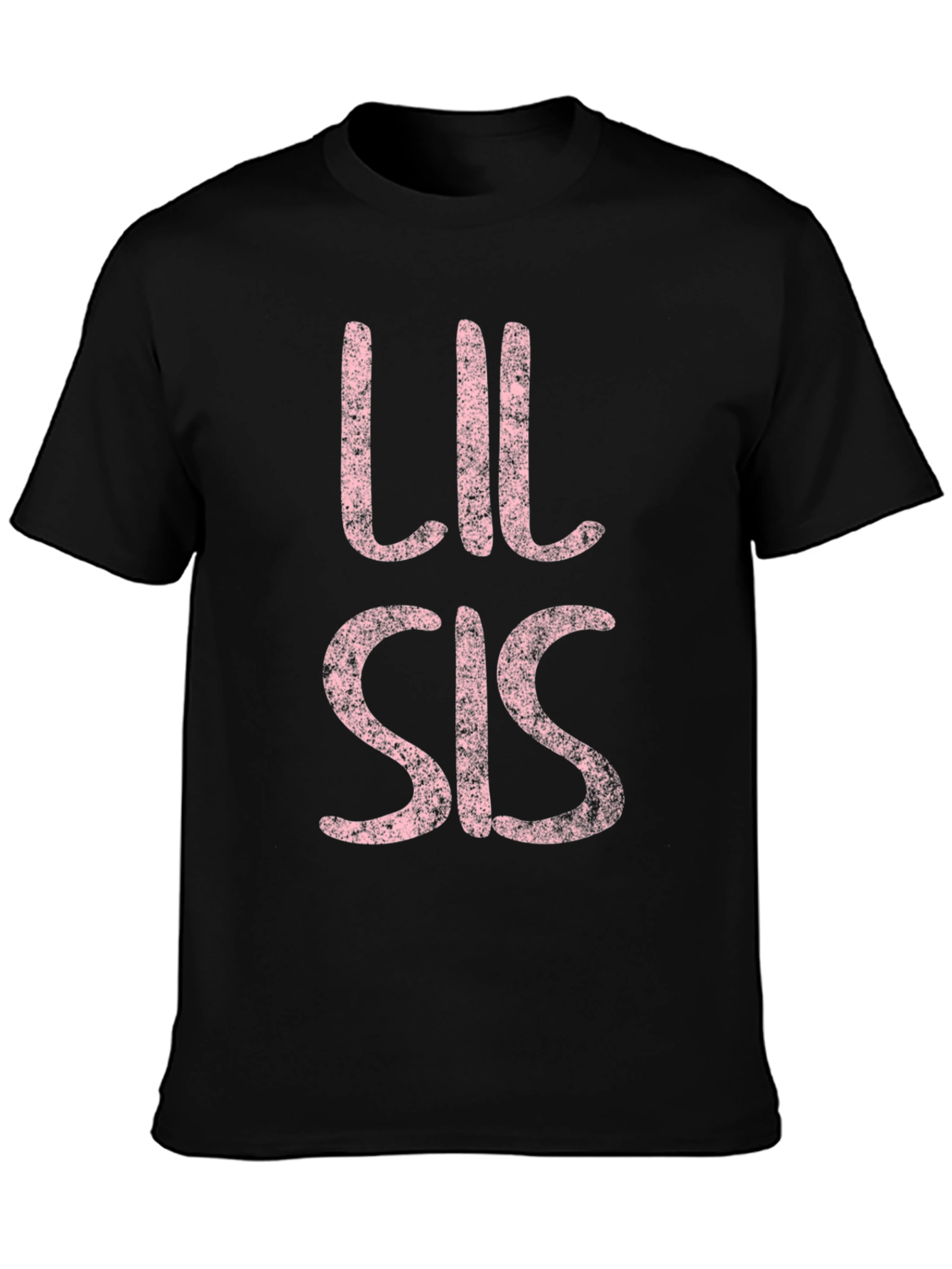 Lil Sis Graphic T-Shirt - Cute Sister Tee